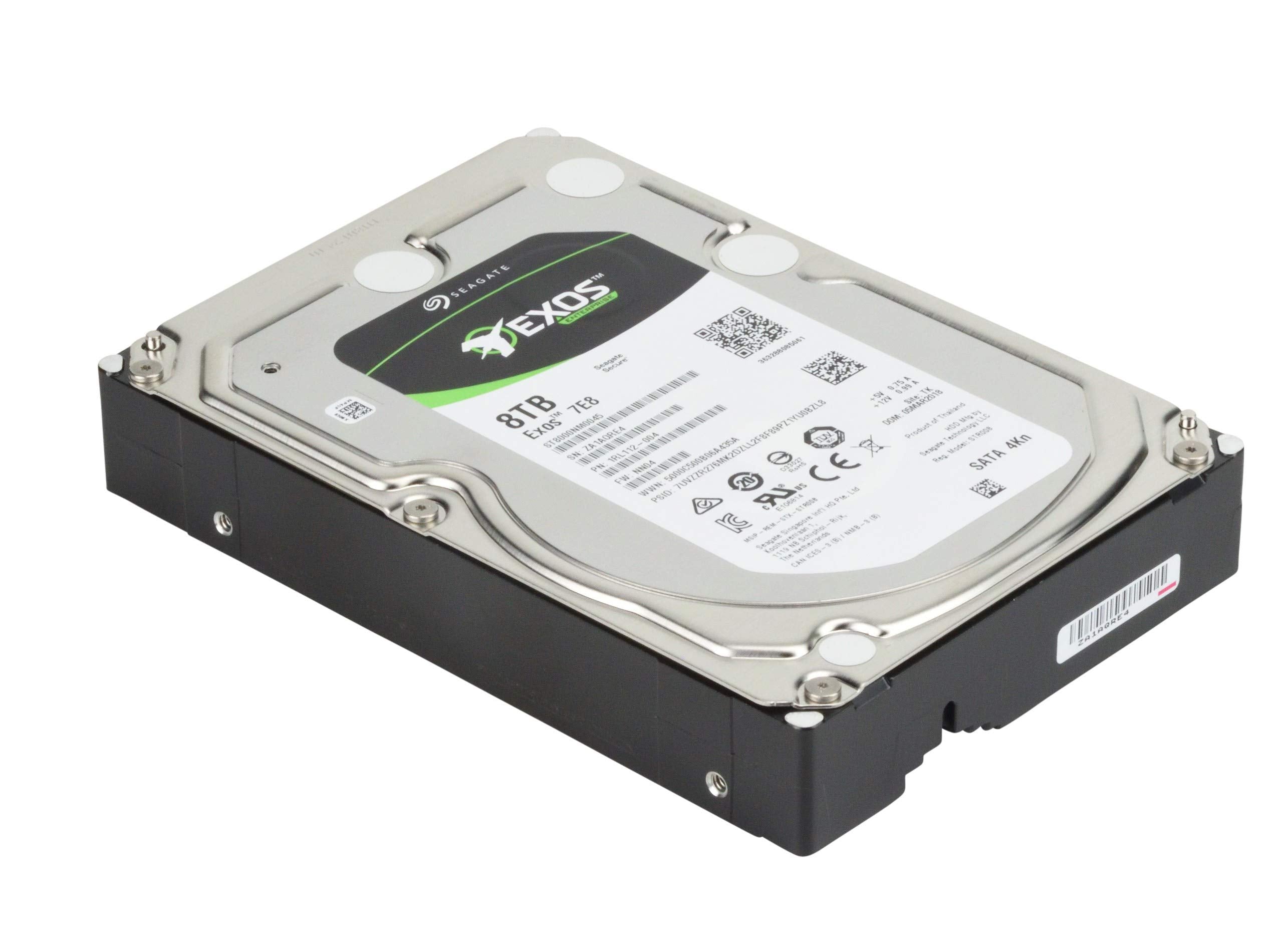 Seagate Enterprise Capacity 3.5 HDD 8TB 7200 RPM SATA 6Gb/s 256MB Cache 4Kn 3.5-Inch Enterprise Hard Disk Drive (ST8000NM0045)