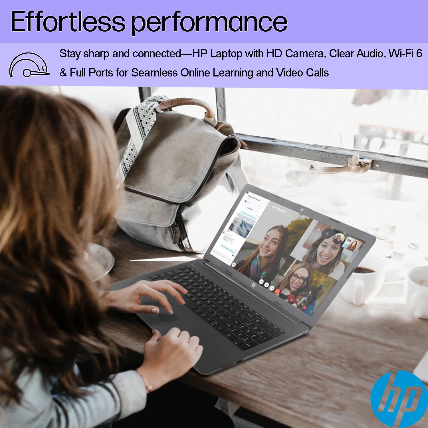 Hp 15.6'' Fhd Laptop For Students And Home Use, 16Gb Ram, 512Gb Ssd, Reliable Amd Processor, Fast Wi-Fi 6, Ethernet Rj-45, Sd Ca
