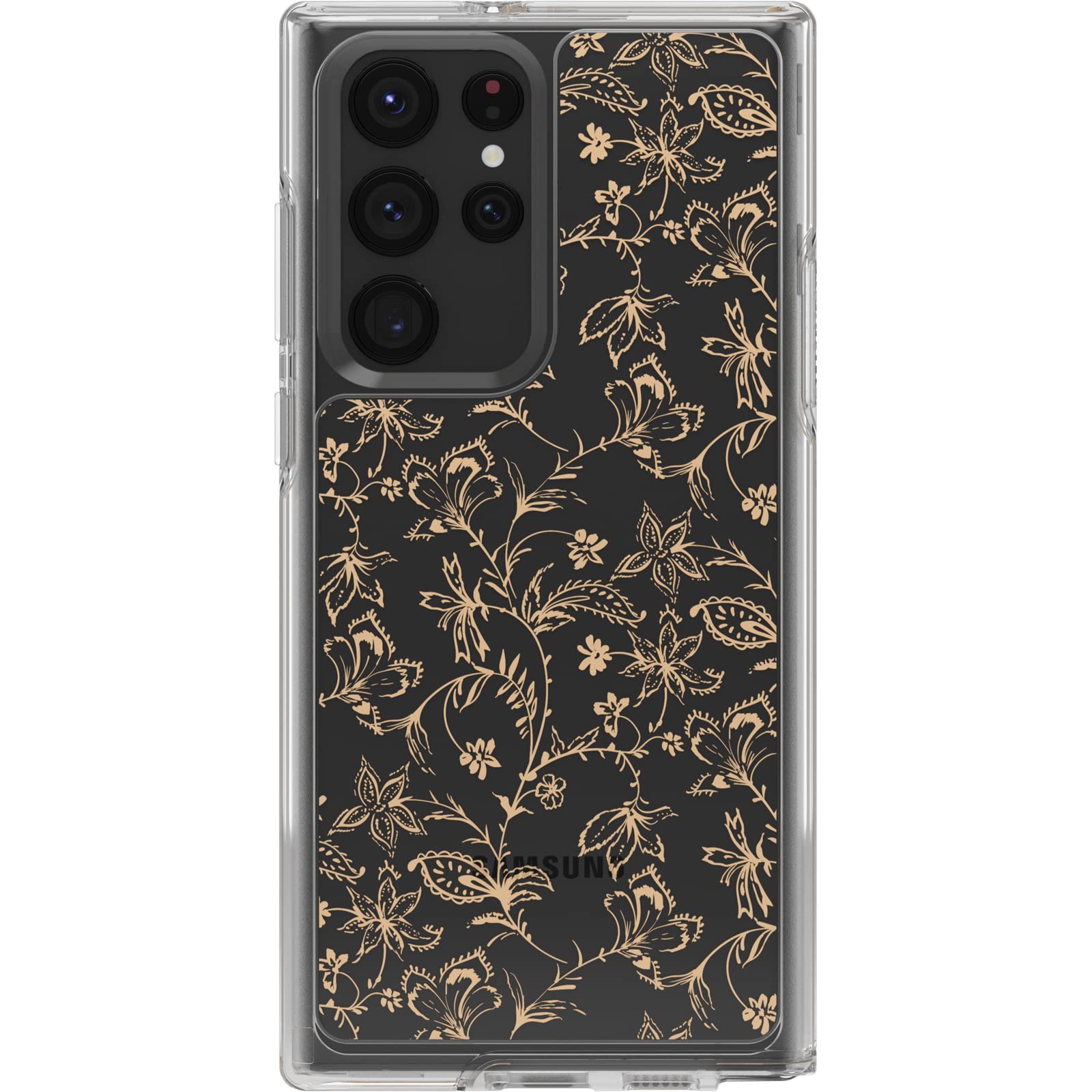 Otterbox Symmetry Series Clear Series Case For Galaxy S22 Ultra   Wallflower