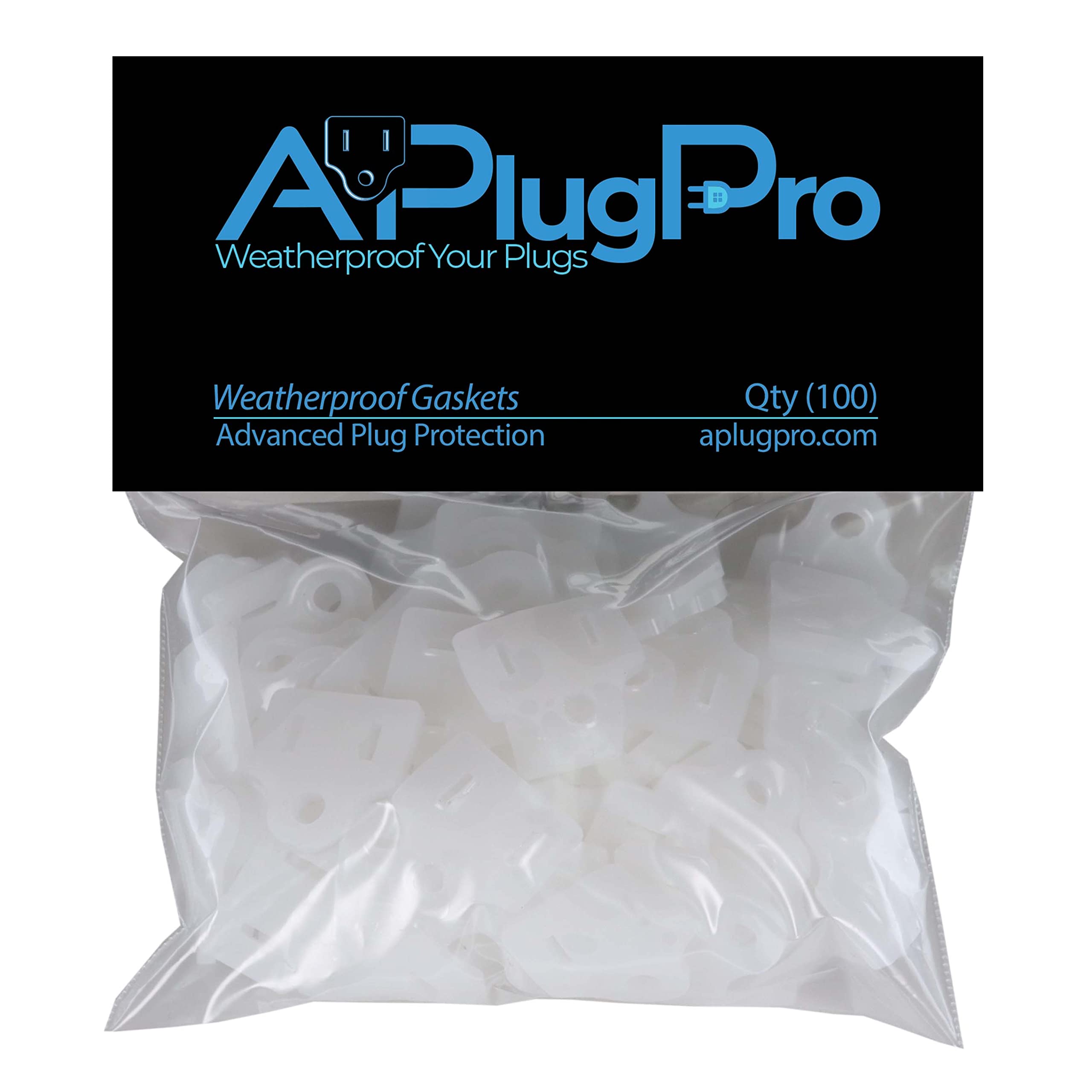 Weatherproof Gaskets For Outdoor Christmas Lights Installation, Gfci Protector, Outdoor Waterproof Extension Cord Gasket, Stop G