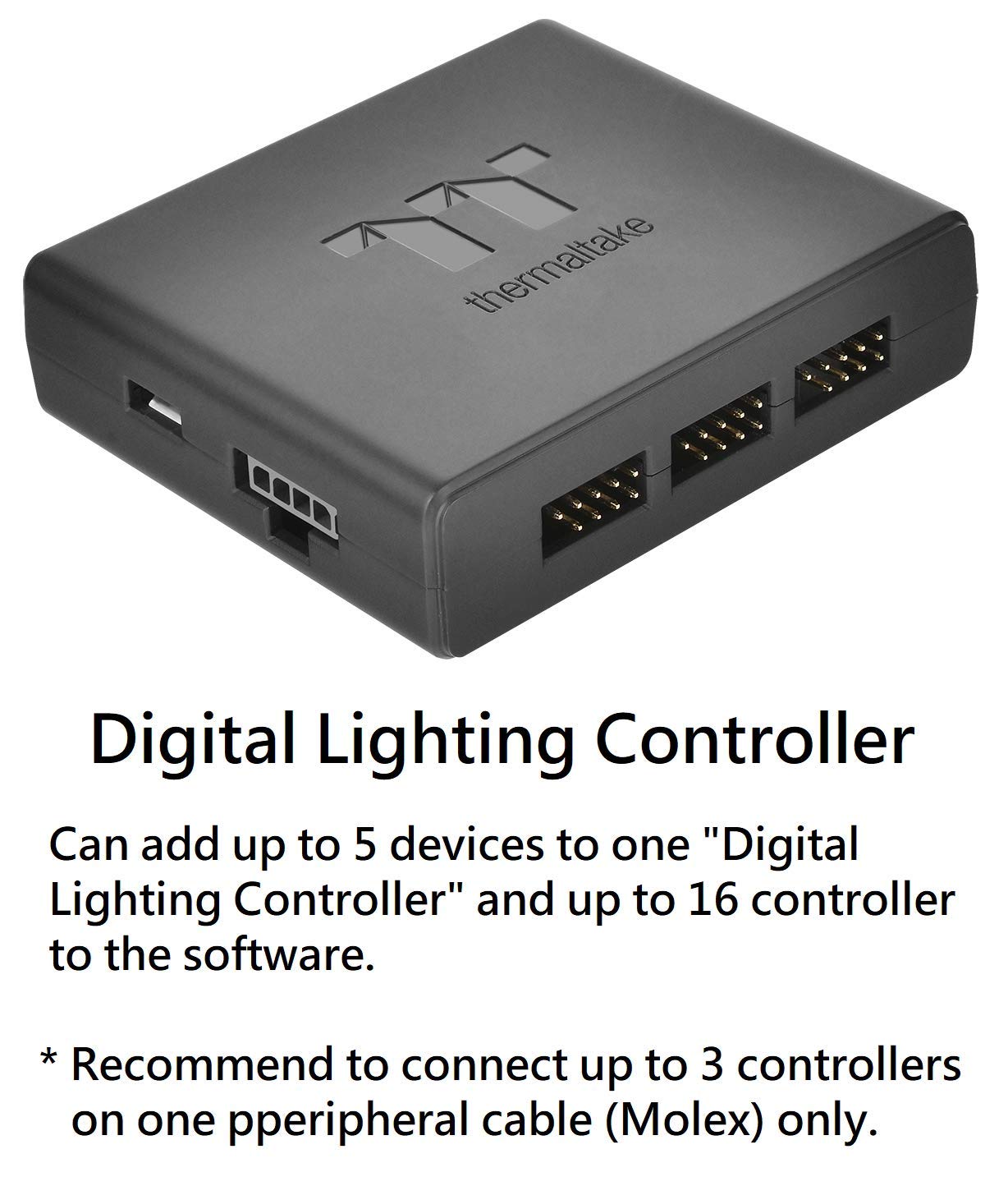 Thermaltake Riing Plus 12 Rgb Tt Premium Edition 120Mm Software Enabled Circular 12 Controllable Led Rgb Riing Case/Radiator Fan