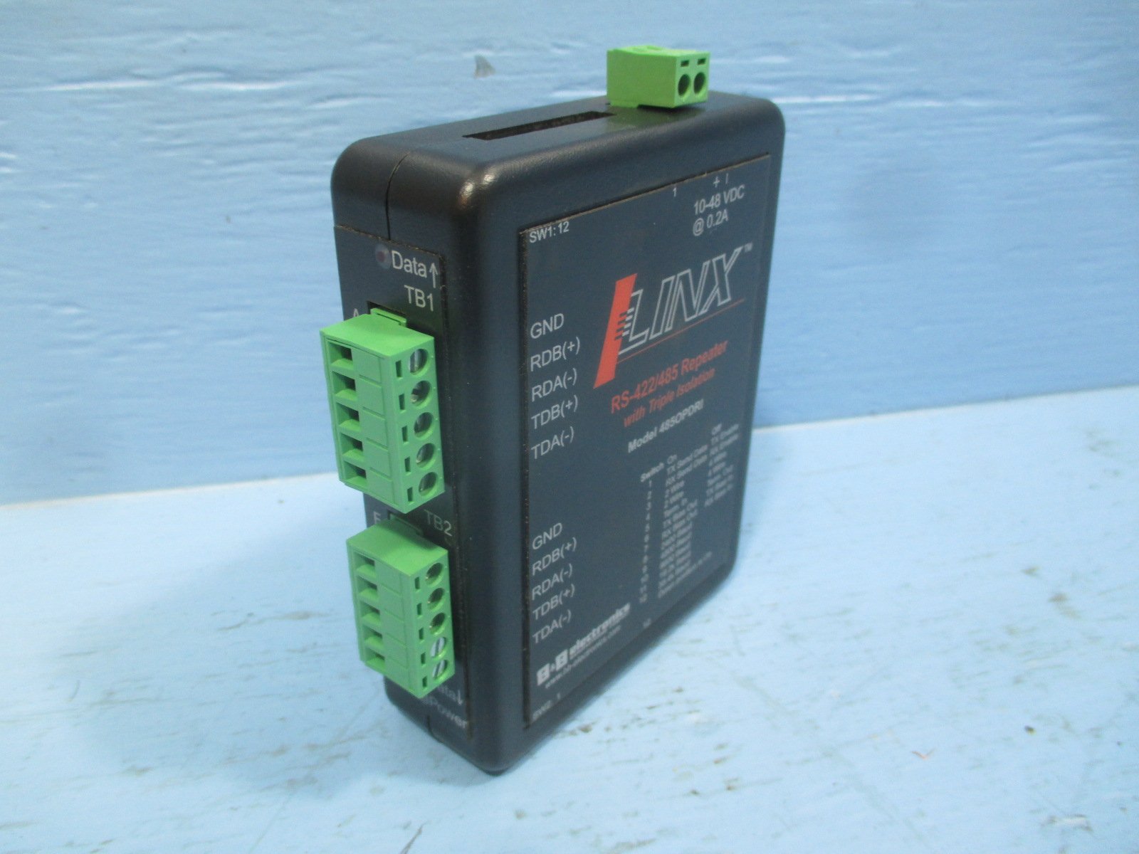 Ilinx Rs 485/422 Isolated Repeater With Triple Isolation