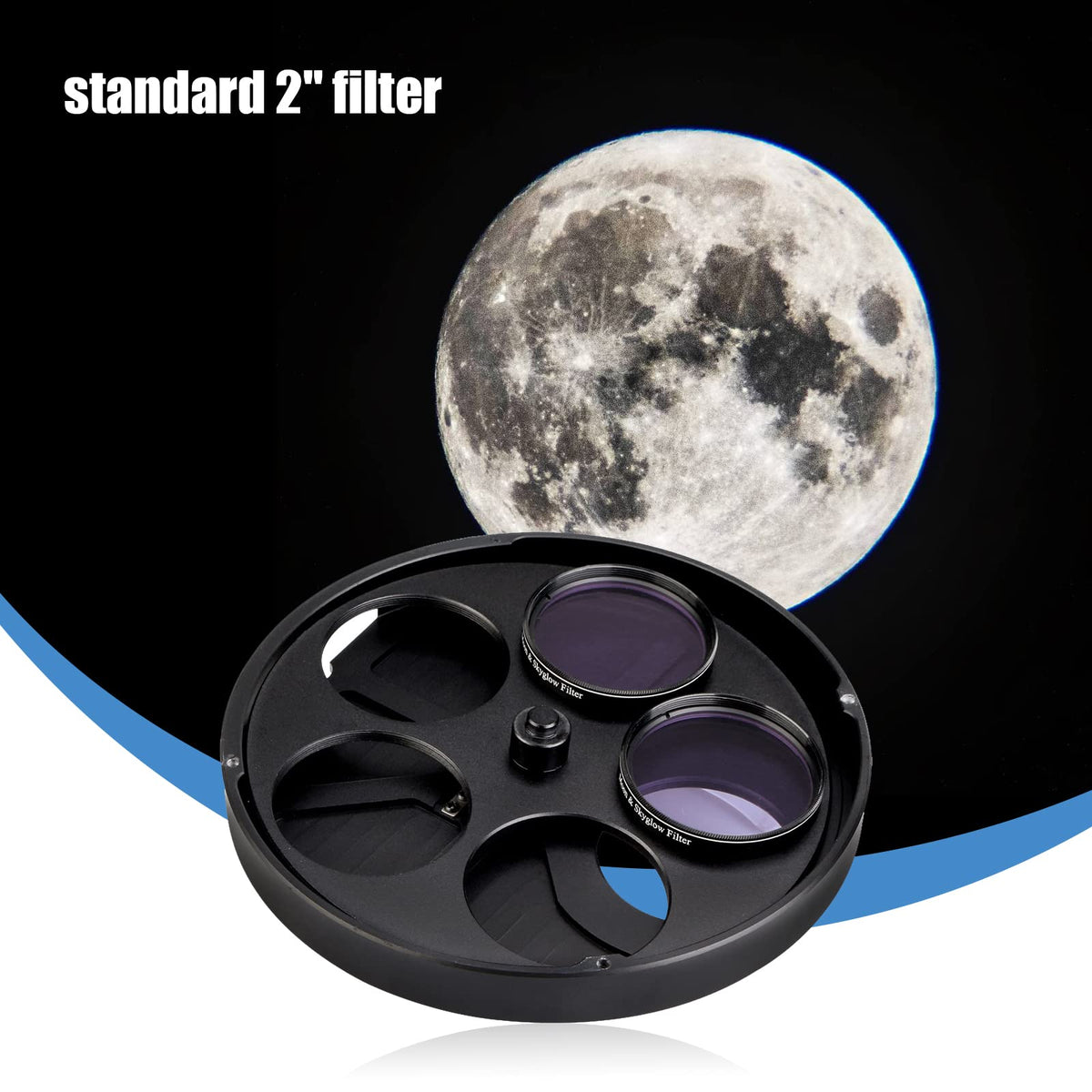 SVBONY SV133 Filter Wheel Multiple 5 Position Filter Wheel for ...