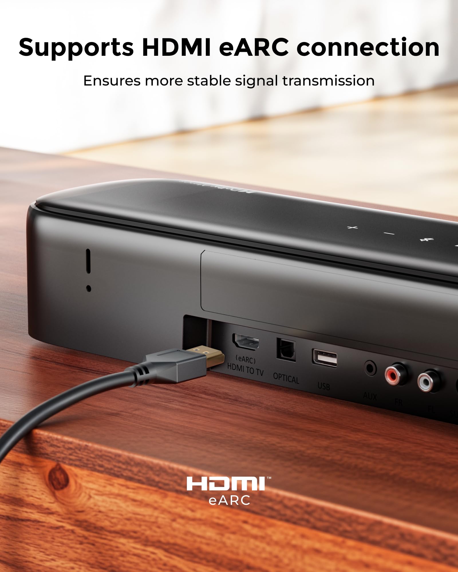 Ultimea 7.1Ch Sound Bar With Dolby Atmos, Surround Sound System For Tv With 4 Surround Speakers, Sound Bar For Smart Tv With App