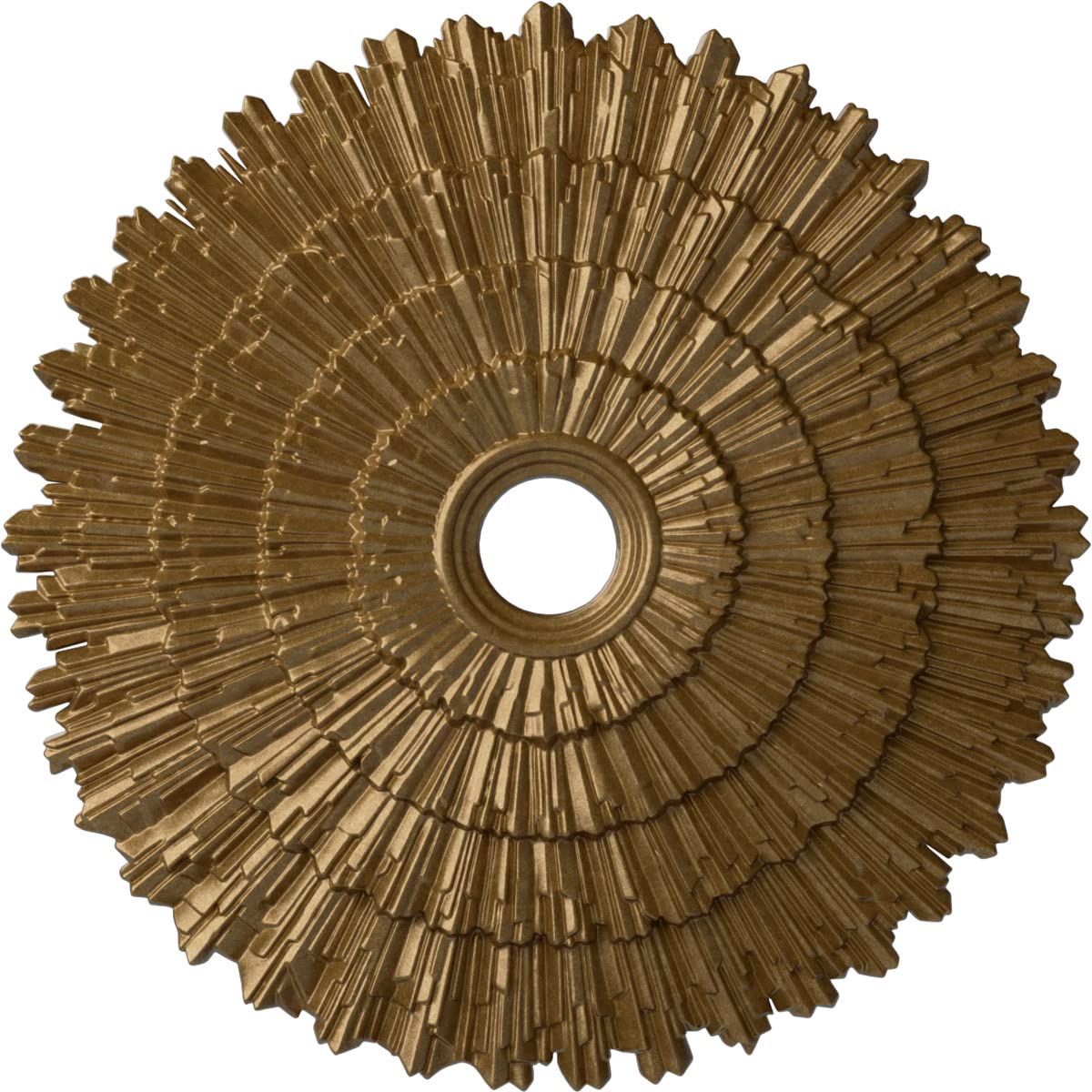 Ekena Millwork Eryn Ceiling Medallion, Pale Gold