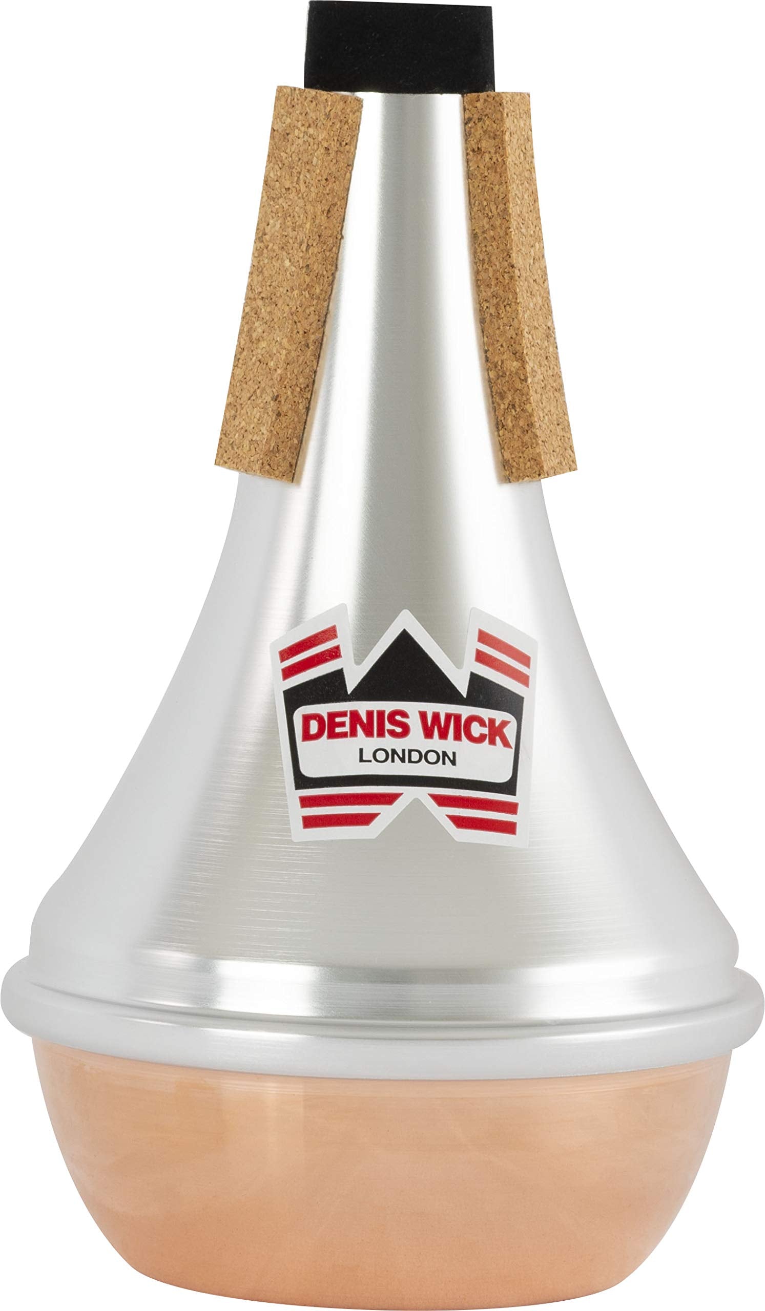 Denis Wick Straight Mute for Trumpet or Cornet | Aluminum Mute for Trumpet | Accessories for Brass Instruments | Metal Mute for 