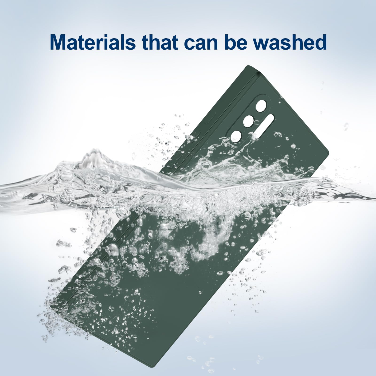 Giiyoon Silicone Case Compatible With Samsung Galaxy Note 10 Plus, Full Body Silky Soft Touch Phone Case With Camera Protection,