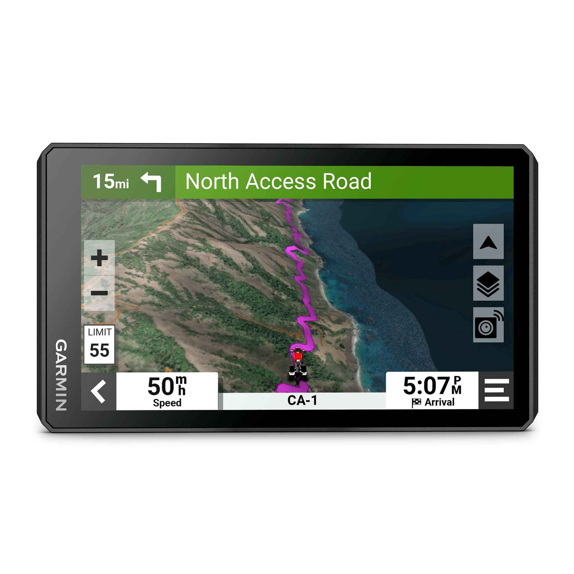 Garmin zumo XT2 All-Terrain Motorcycle Navigator, Ultrabright 6 Sunlight Readable Display, Visual Route Planner, and Ride Summar