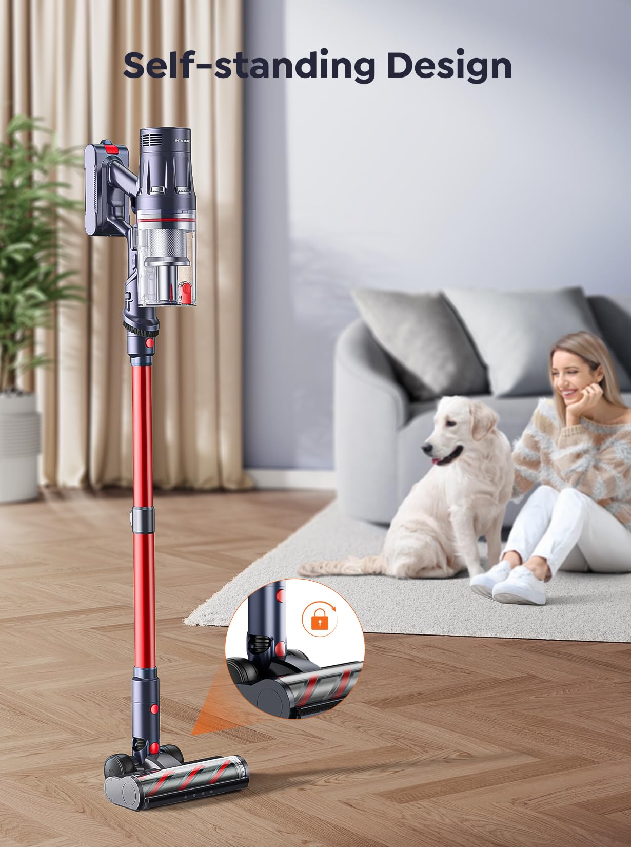 Inteture Cordless Vacuum Cleaner