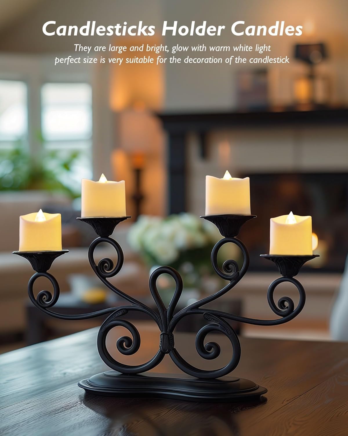 Homemory 24Pack 400+Hour Remote Control Flameless Candles, 2/4/6/8H Timer Led Votive Candles, Battery Operated Tea Lights For We