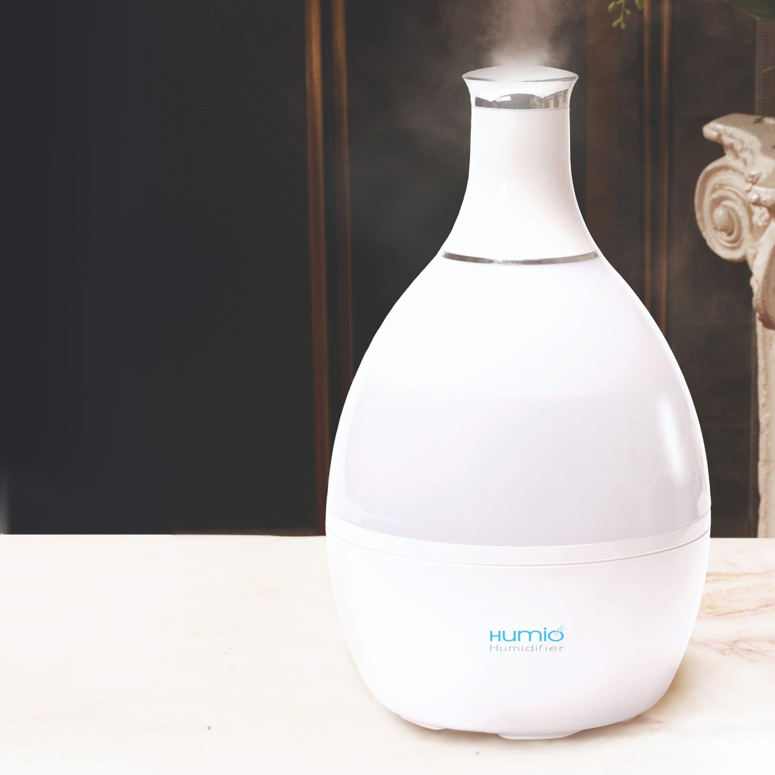 Tribest Humio Humidifier & Night Lamp With Aroma Oil Compartment, White
