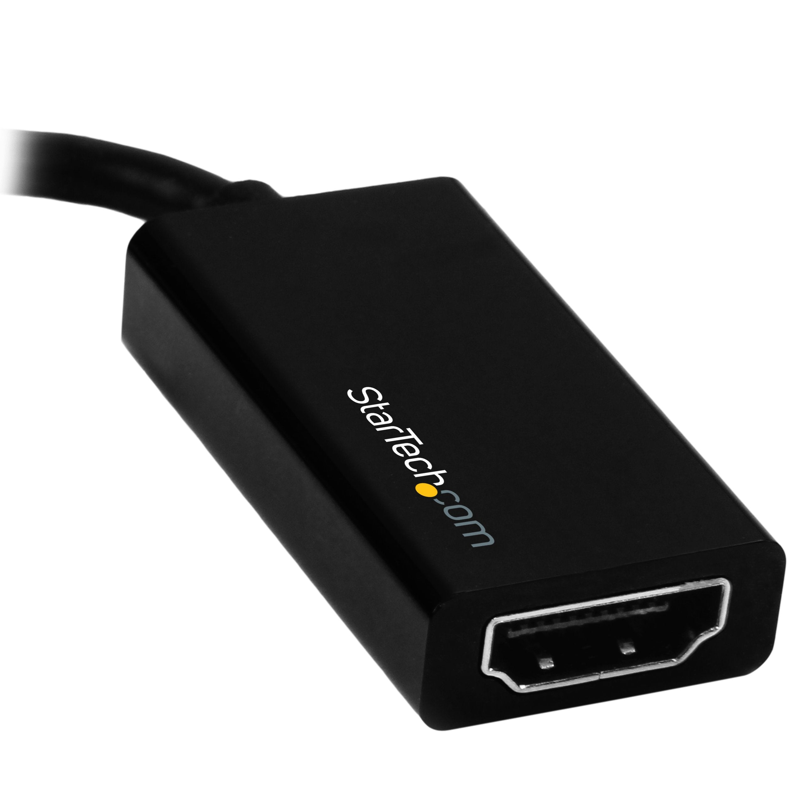 Startech.Com Mini Displayport To Hdmi Adapter   Active Mdp 1.4 To Hdmi 2.0 Video Converter   4K 60Hz   Mini Dp Or Thunderbolt 1/