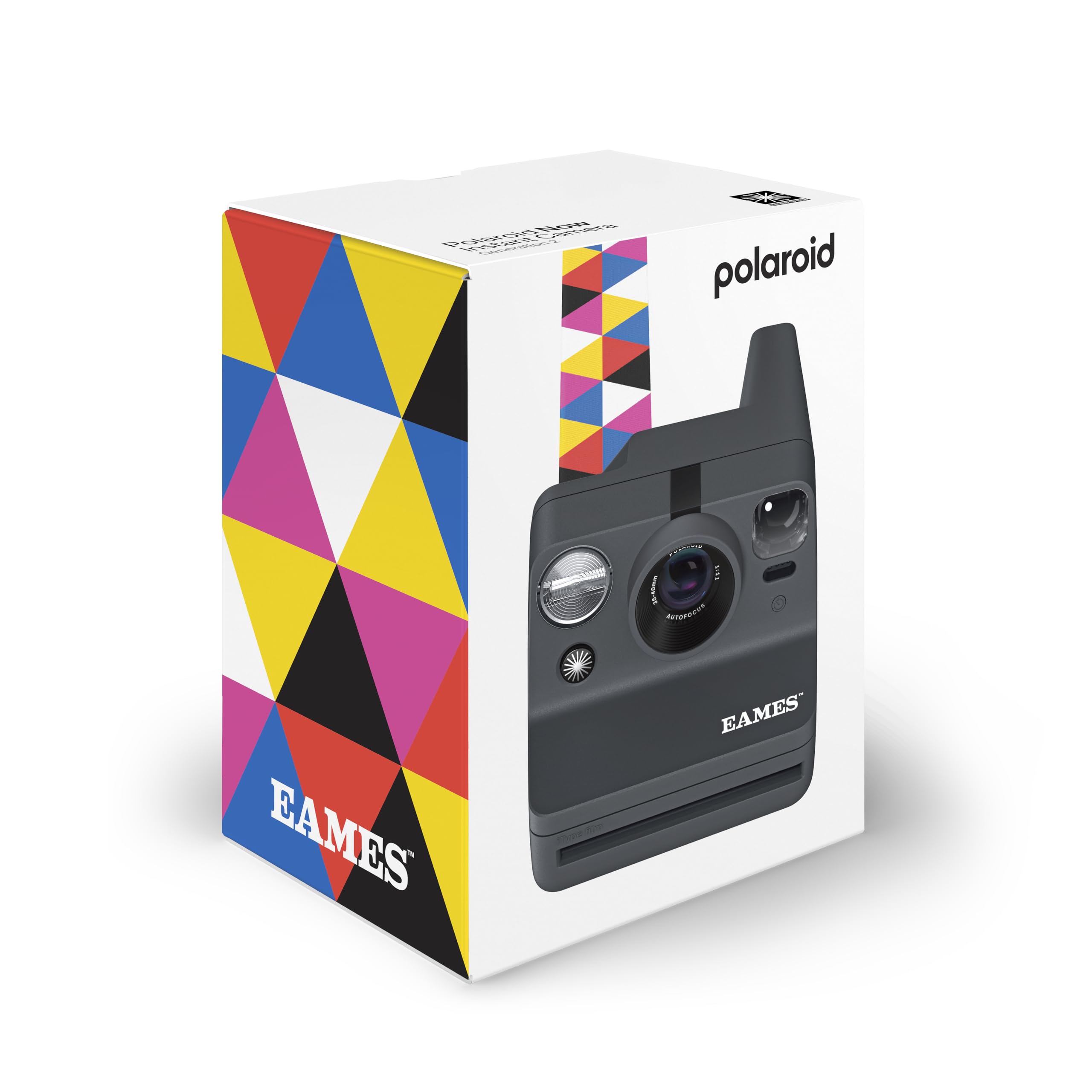 Polaroid Now 2Nd Generation I Type Instant Film Camera   Eames Edition (9135)