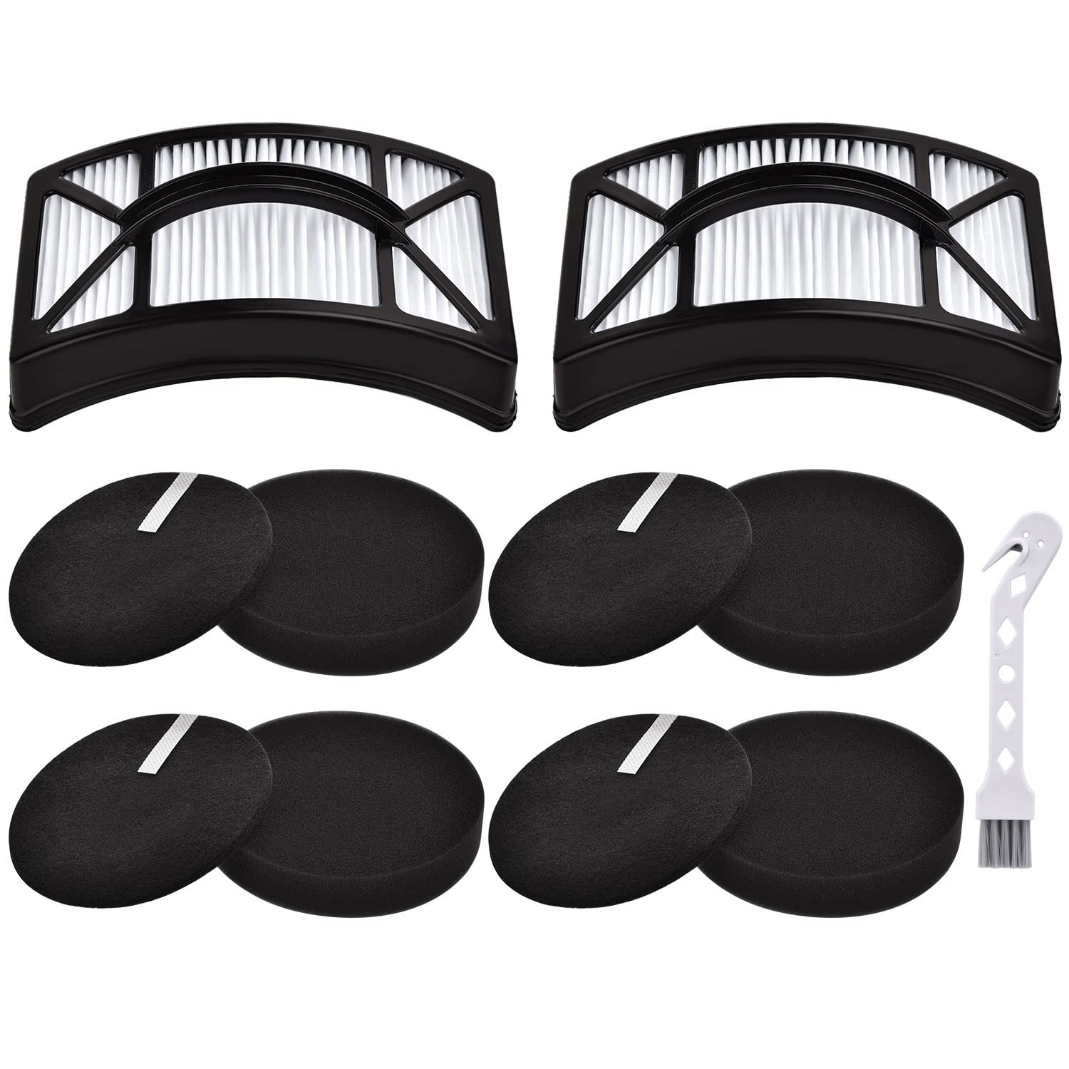 Anewise Filter Replacement For Bissell Cleanview 2486, 2487, 2488, 2490, 2492, Powerclean 2494 Vacuum, Compare To Part # 1604130