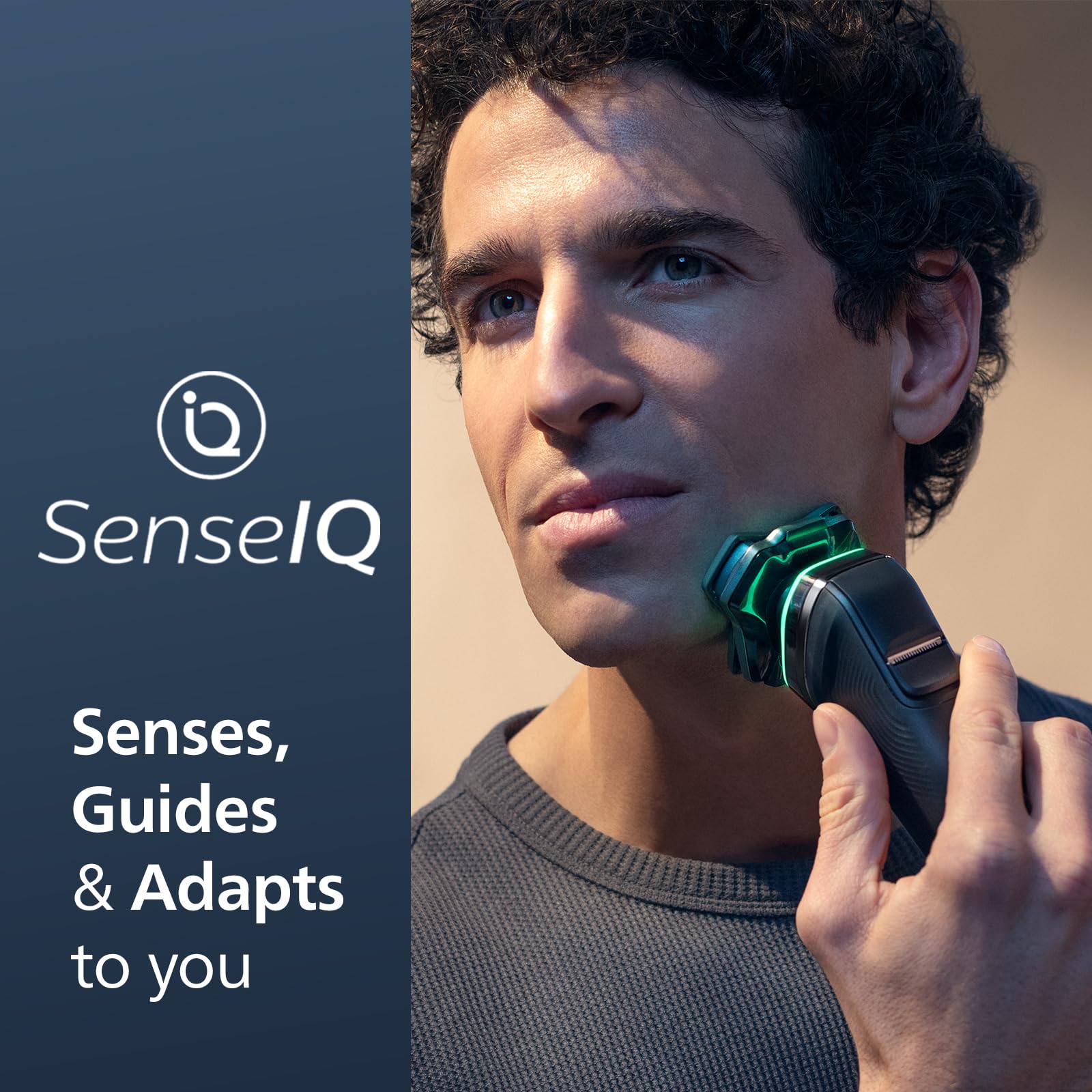 Philips Norelco Electric Shaver 9800, Rotary Shaver With Pressure Sensor, Travel Case, Quick Clean Pod, Pop Up Trimmer And Charg