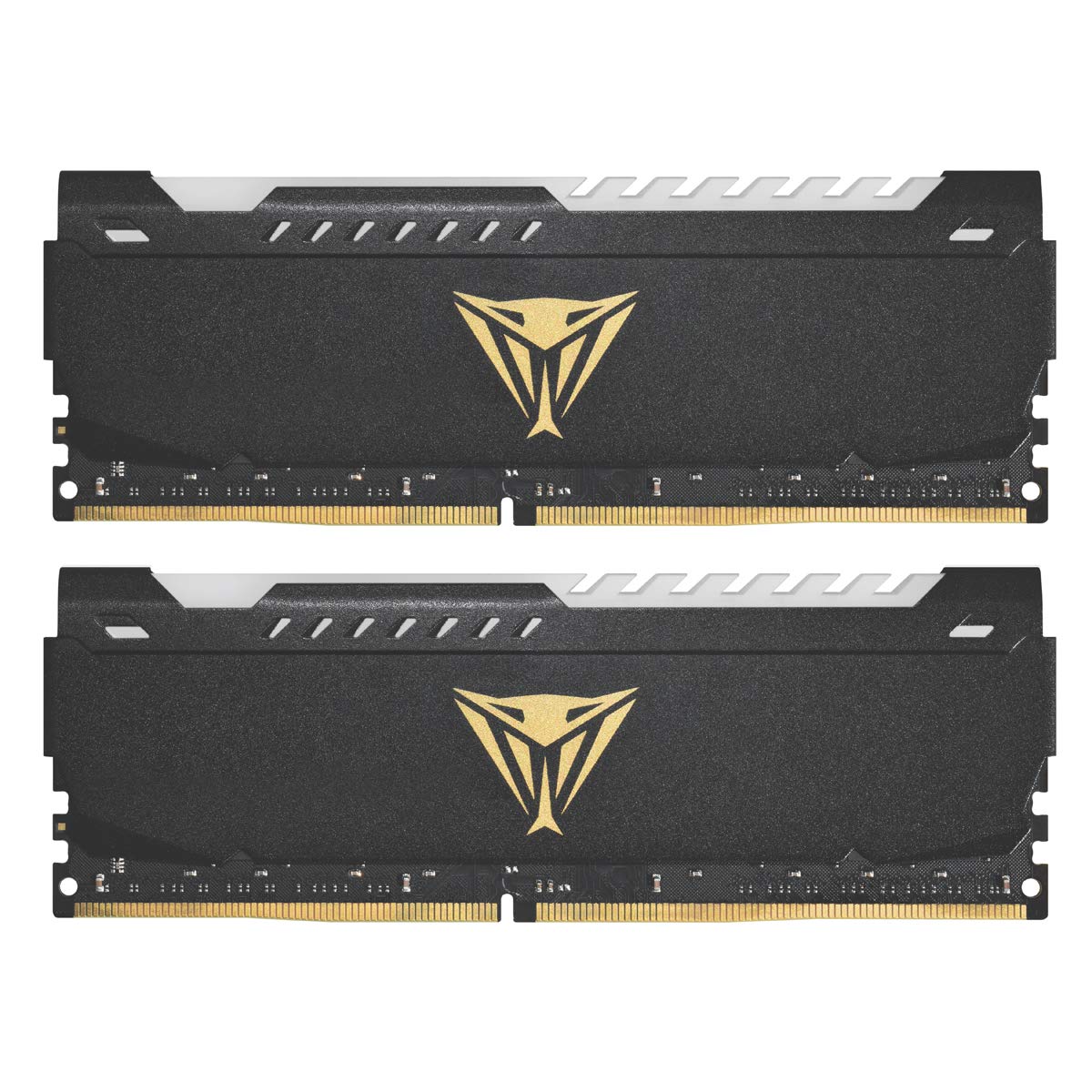 Patriot Viper Steel Rgb Ddr4 Ram 32Gb (2X16Gb) 3600Mhz Cl20 1.35V Udimm Desktop Gaming Memory Kit Compatible With Xmp - Pvsr432G