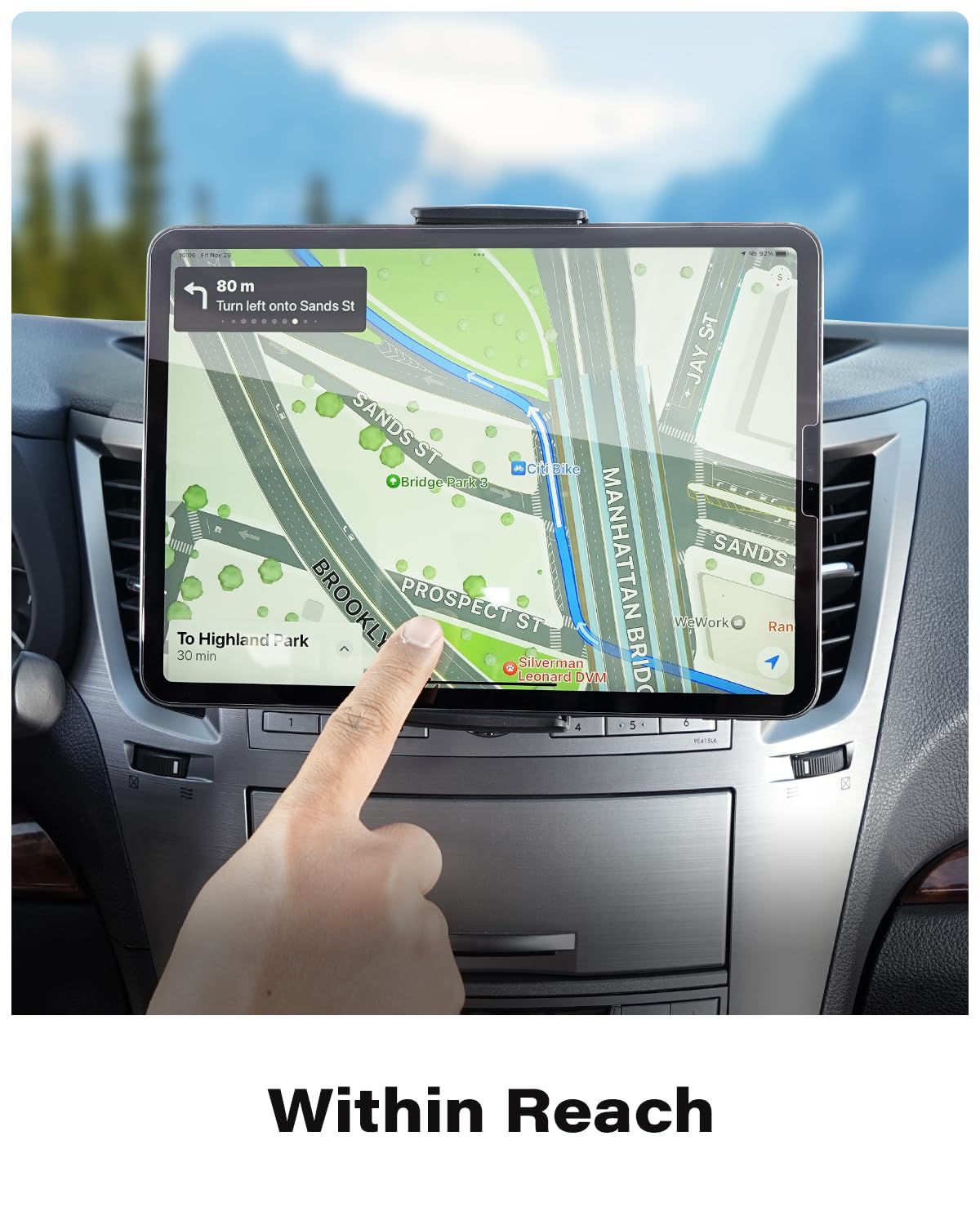 Apps2Car Universal Car Mount [2 In 1] Cd Slot Tablet Car Mount For 7 12.4 Inch Tablet, Cd Player Cell Phone Holder For 3.5 7 Inc