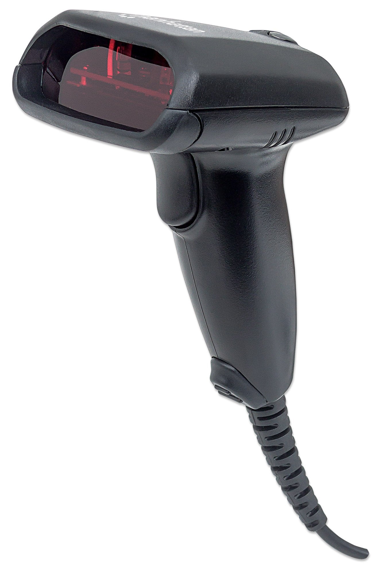 Manhattan 177665 Laser Barcode Scanner 300mm Scanning Depth USB Connection Standard