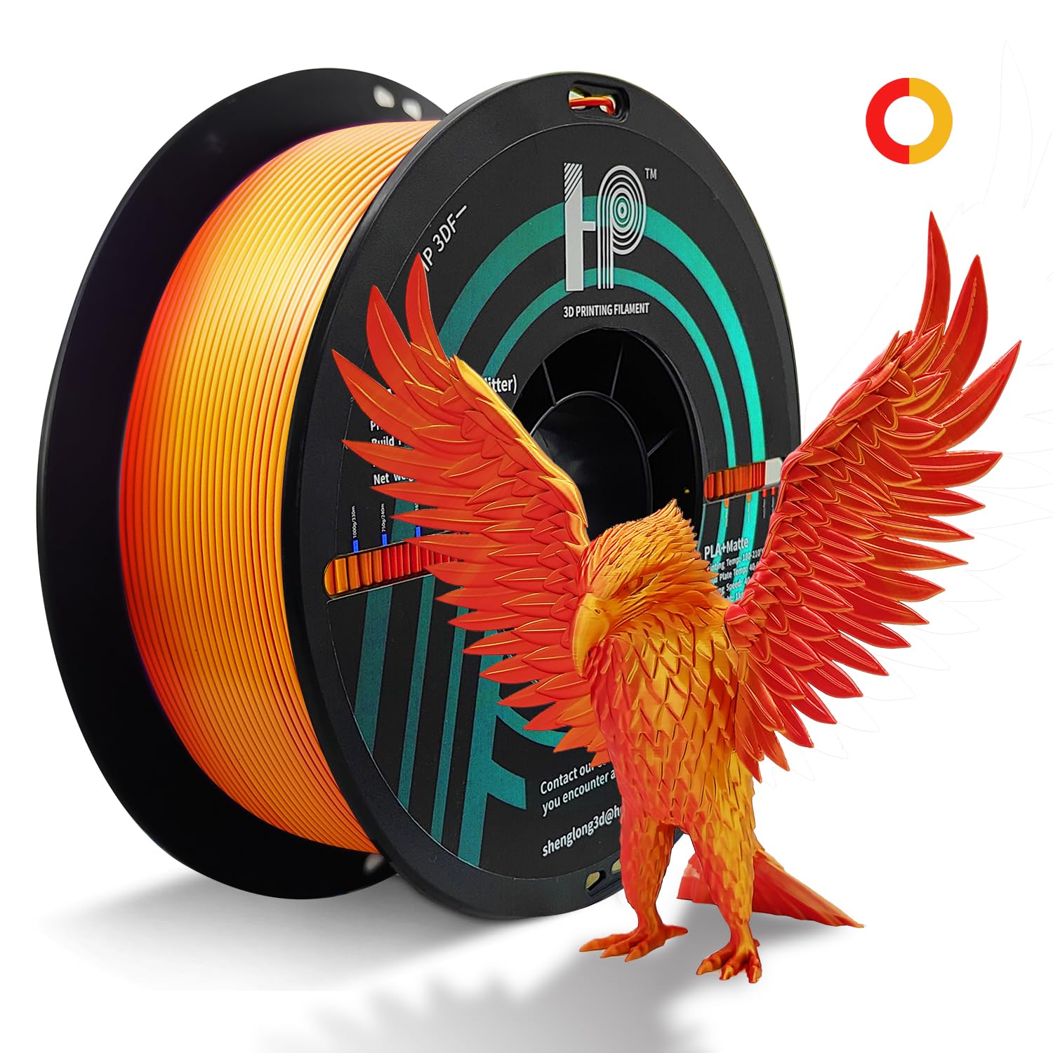 Pla Filament, Pla Plus(Pla+), 3D Printer Filament, Pla Filament 1.75Mm Dimensional Accuracy +/  0.02Mm, 1Kg Spool (2.2 Lbs), Fit