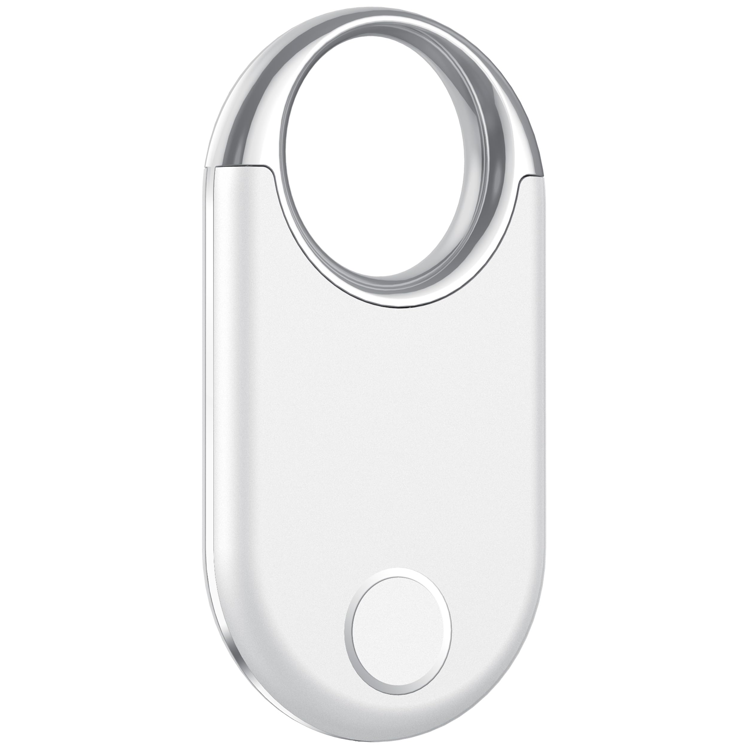 Hendari Air Tracker Tag 1 Pack, White - Bluetooth 5.3 Tracker and Item Finder Work with Apple Find My (iOS/iPadOS/MacOS Only), L