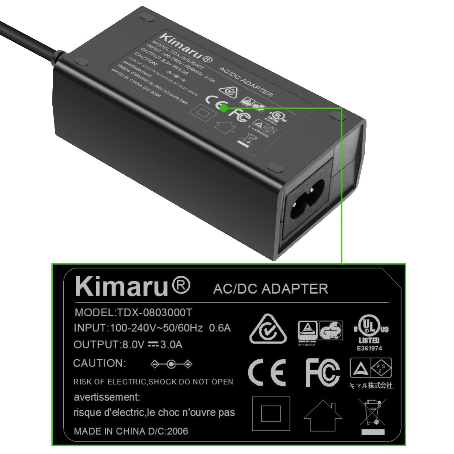 Kimaru Np Fz100 Dummy Battery Ac Power Supply Adapter Kit For Sony Alpha A6600 A6700 Zv E1, Fx3 Fx30 A7Cii Zv E10Ii, A7C A7Cr A1 A7Iii A7Iv A7Riii A7Riv A7Rv A7Siii A9 A9Ii A9R A9S Cameras.