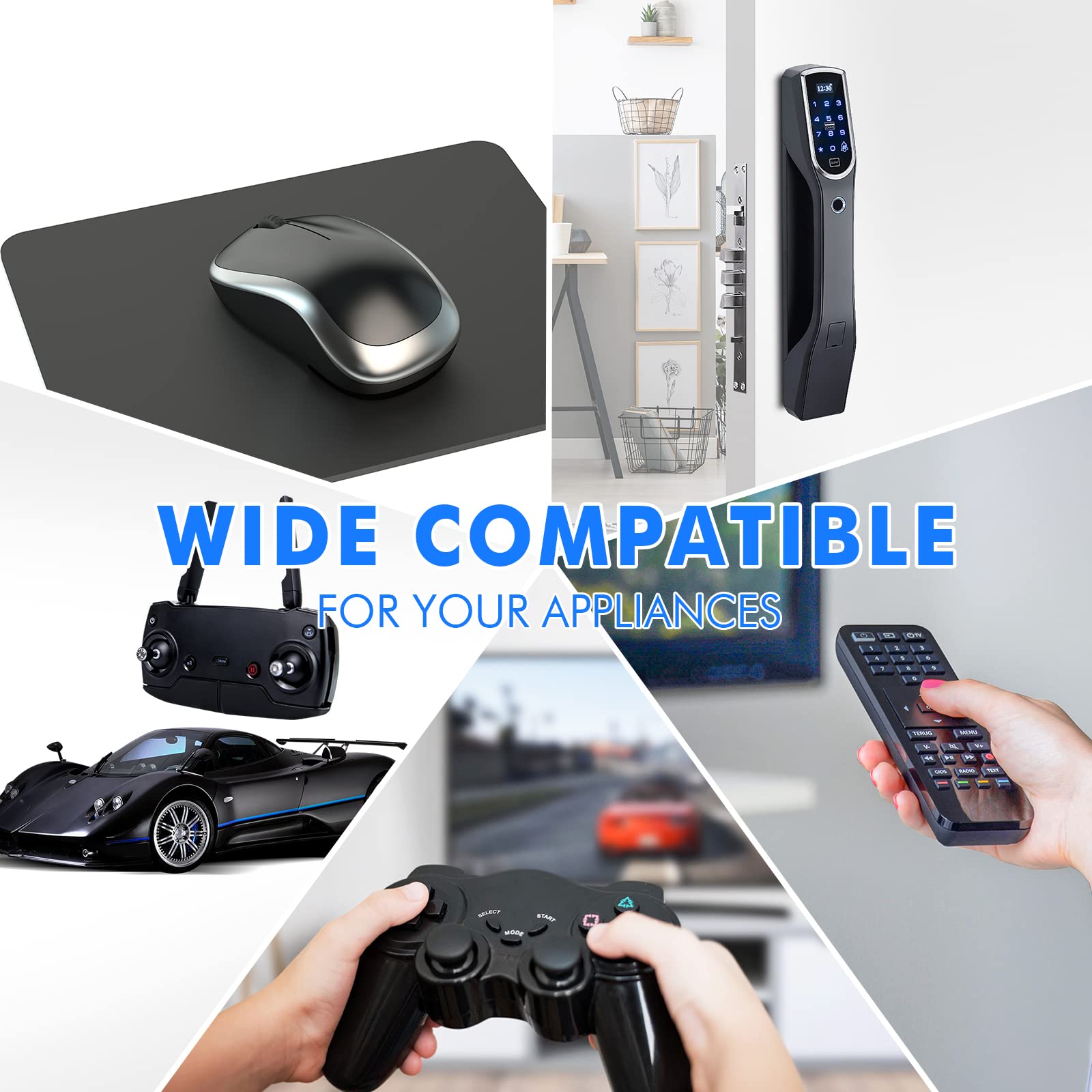 Voniko - Premium Grade Aa Batteries -16 Pack- Alkaline Double A Battery - Ultra Long-Lasting, Leakproof 1.5V Batteries - 10-Year