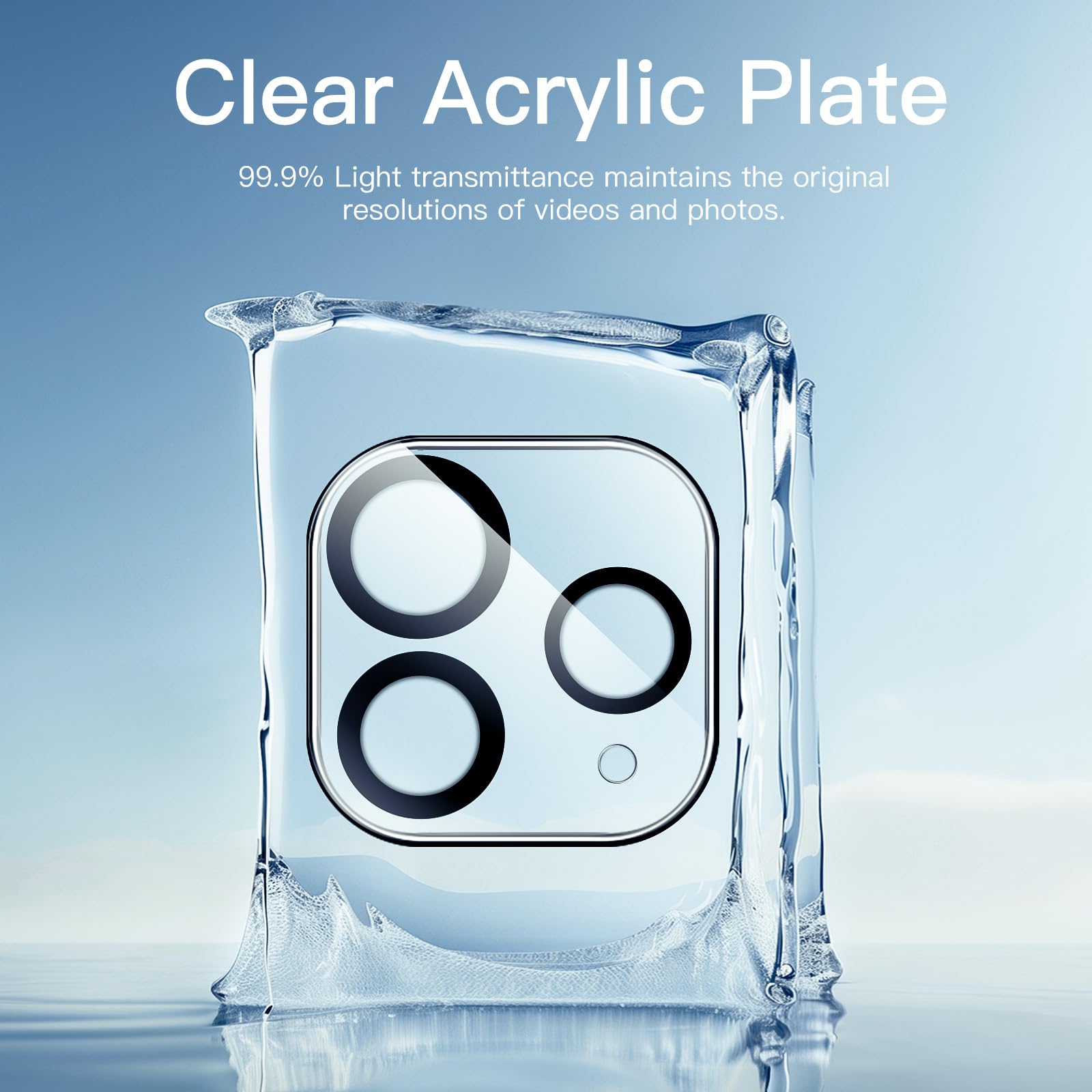 Jetech Camera Lens Protector For Ipad Pro 11-Inch M4 (2024) And Ipad Pro 13-Inch M4 (2024), 9H Anti-Scratch Hd Clear Tempered Gl