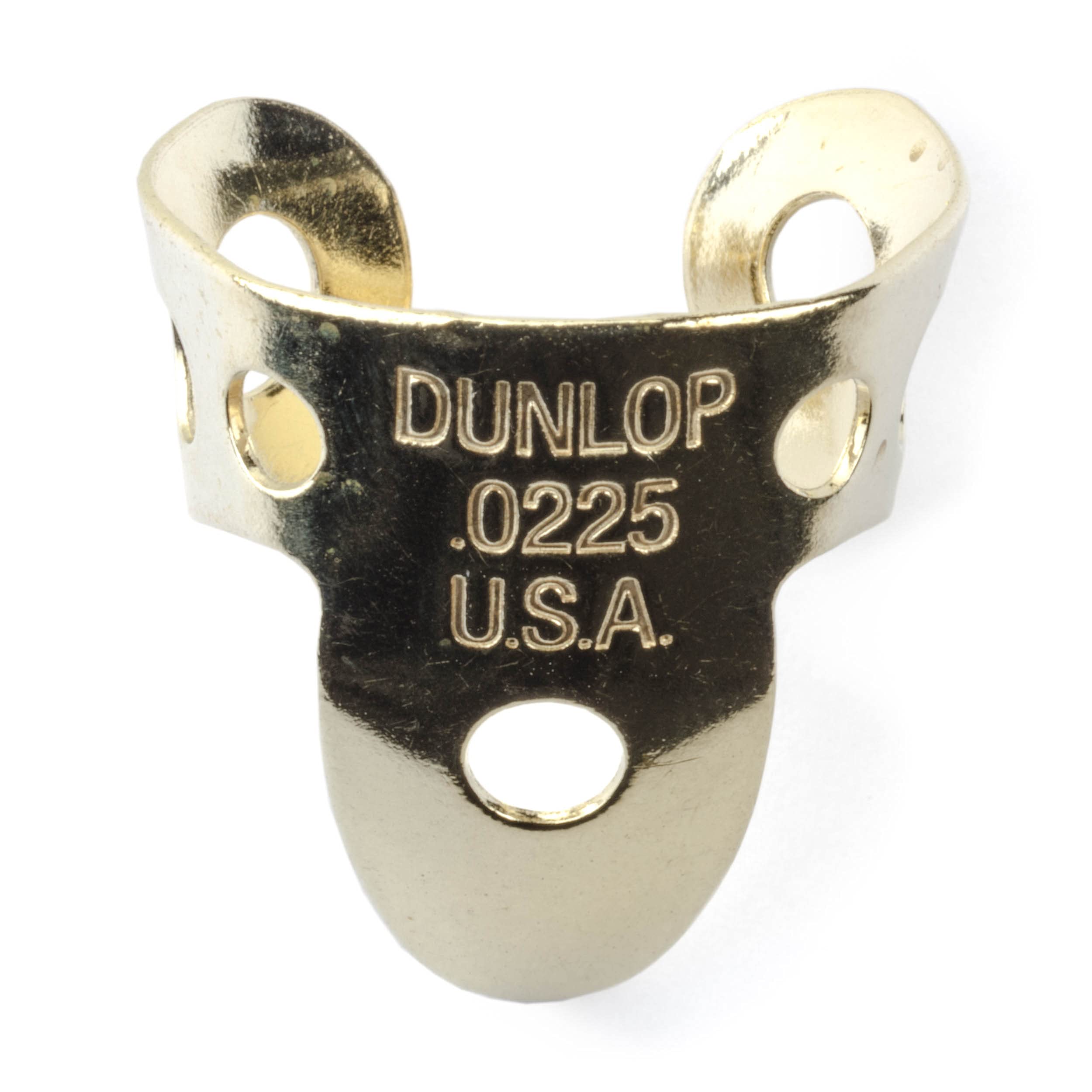 JIM DUNLOP 37R.0225 Brass Fingerpicks, .0225, 20/Tube