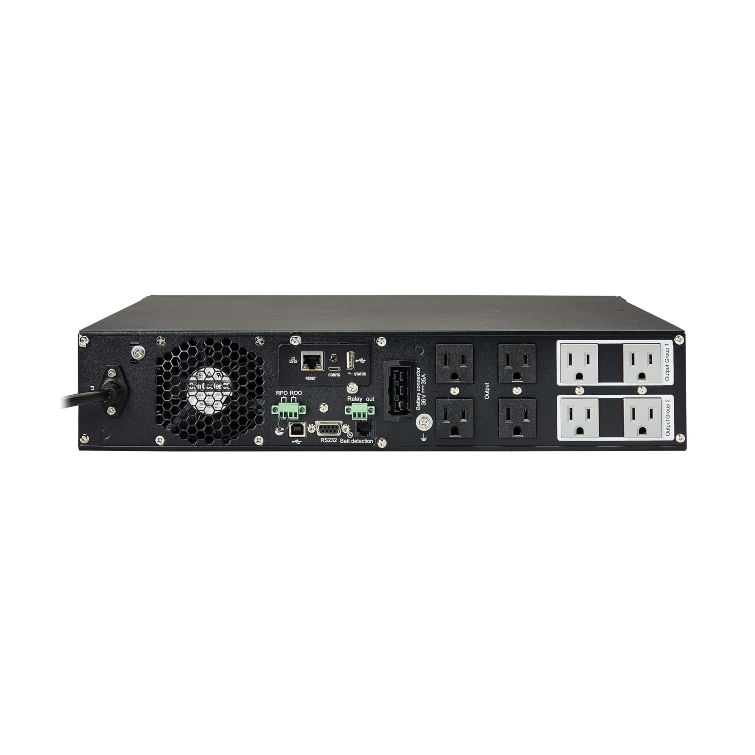 120V 1000Va 900W Double-Conversion Ups - 6 Outlets, Extended Run, Webcardlx, Lcd, Usb, Db9, 2U Rack/Tower