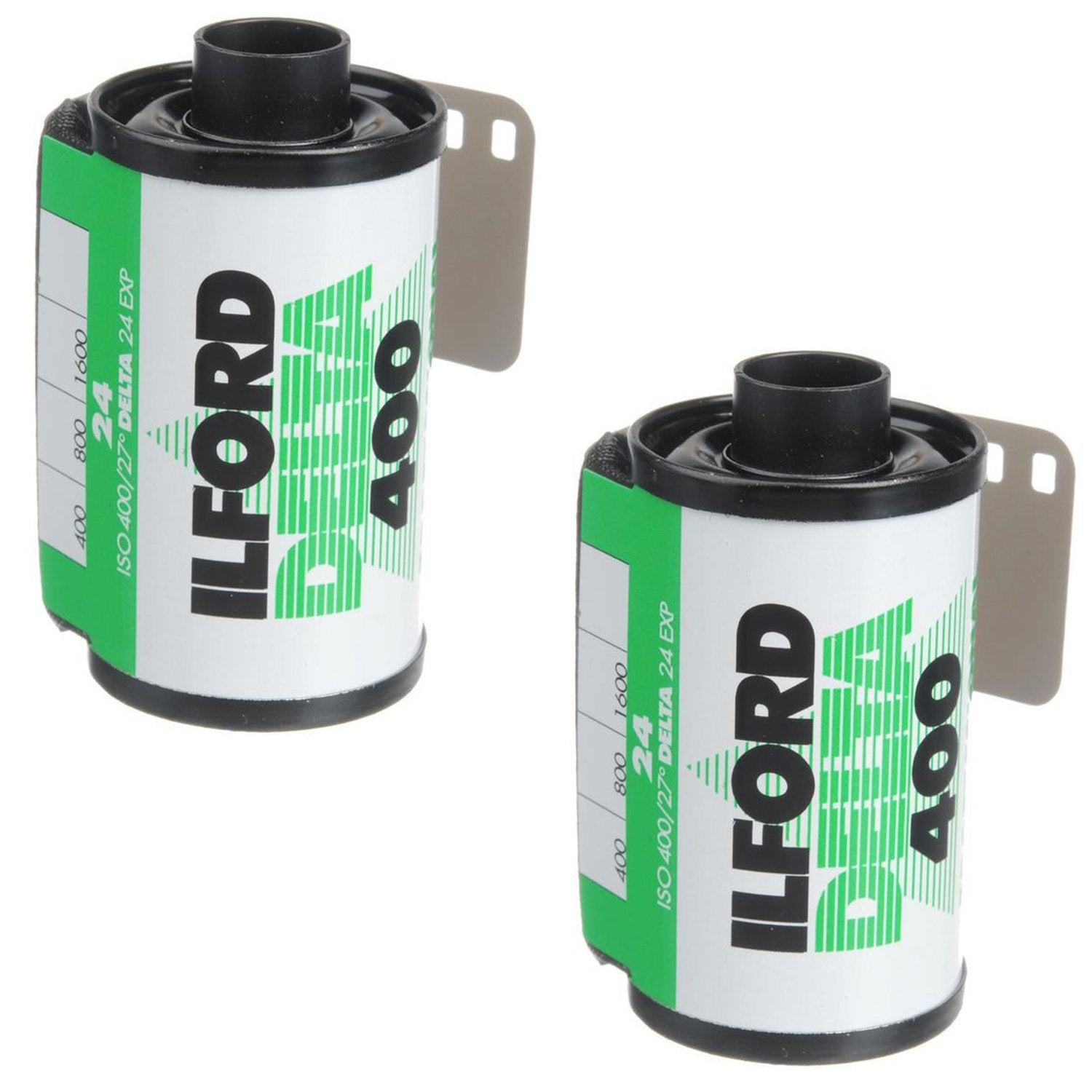 Ilford Black And White 1748192 Delta Pro Fast Fine Grain Film, Iso 400, 35Mm, 36 Exposures (2 Pack)