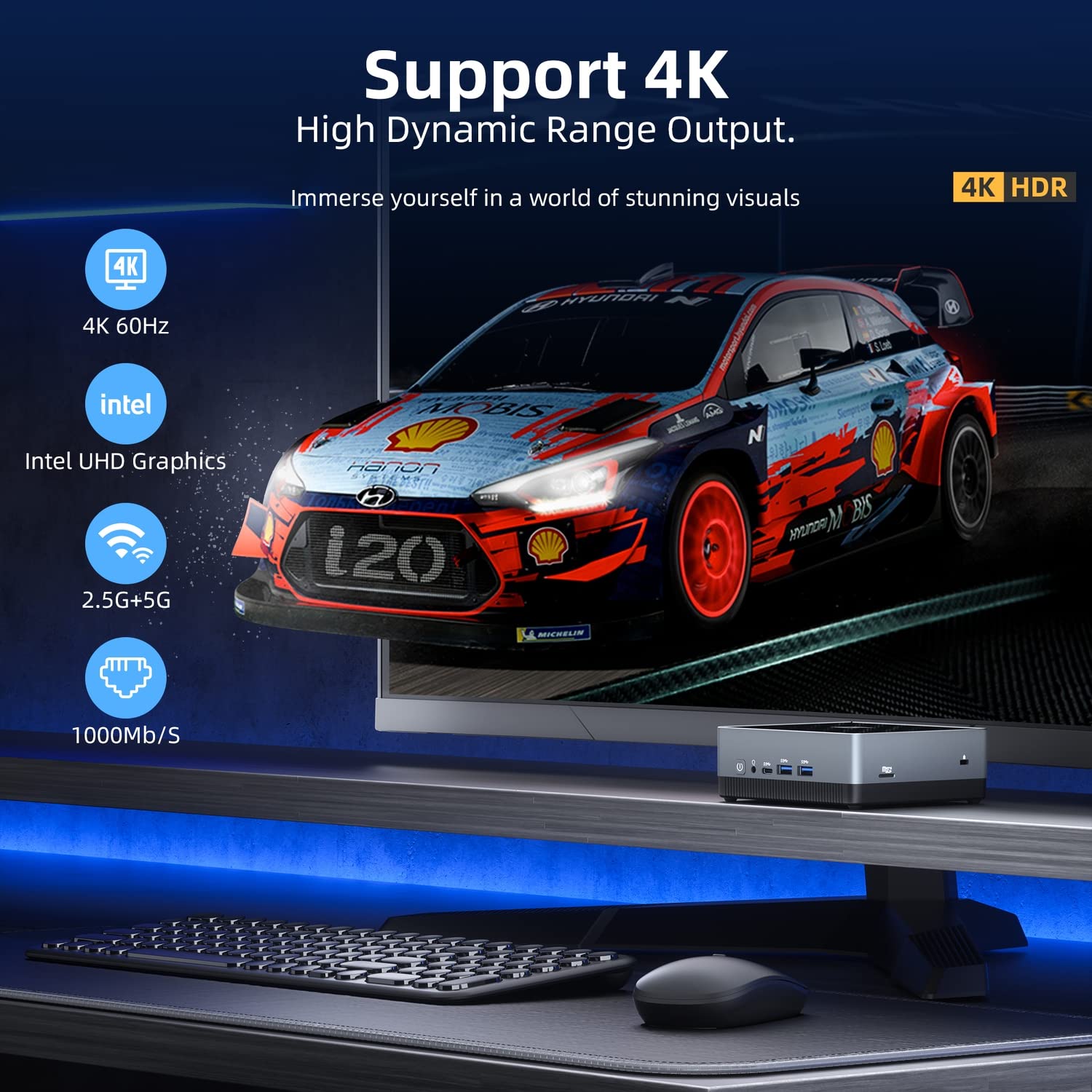 Cybergeek Nano J1 Mini Pc Win 11 Pro, Intel N5095A Quad Core(Beat N5105) Up To 2.9Ghz, 16Gb Ram 3200Mhz, 2Tb Pcie Ssd Mini Compu