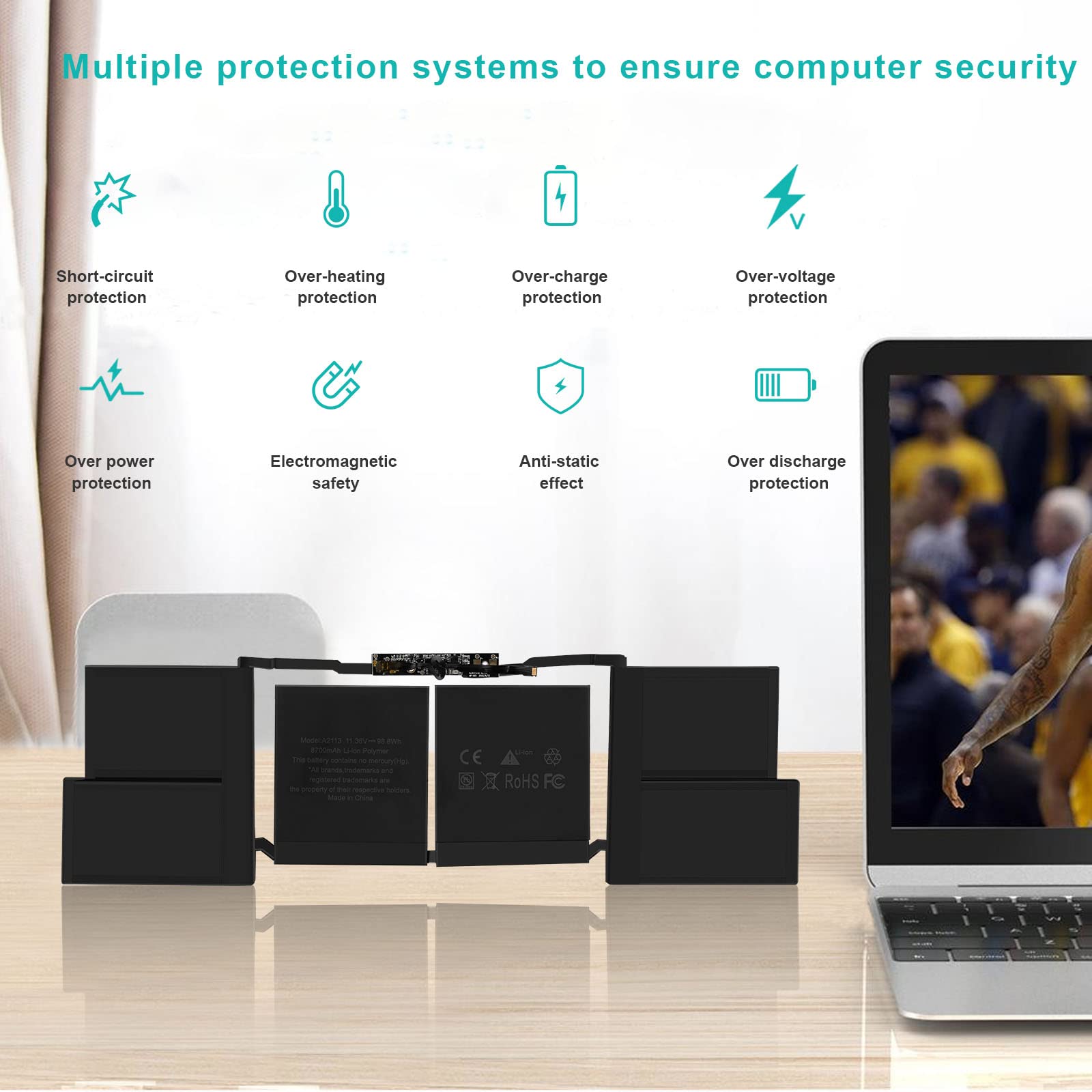 Fancy Buying A2113 A2141 Laptop Battery Compatible With Macbook Pro 16 Inch A2141(2019 Version) Emc 3347,Fits Mvvj2Xx/A Mvvk2Xx/