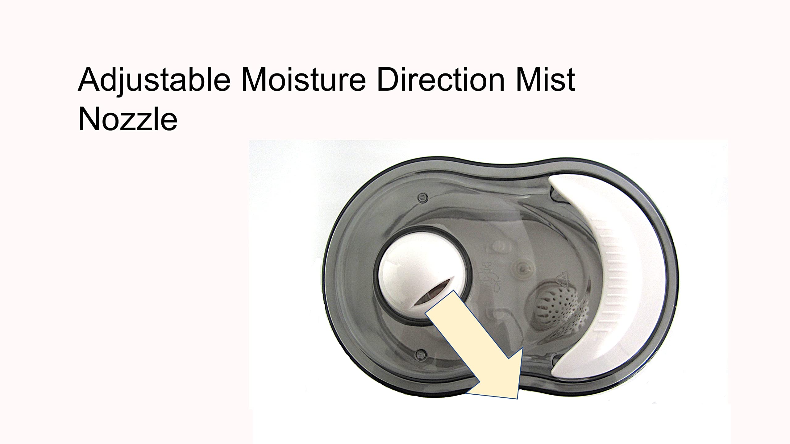 Optimus U 31001 1.5 Gallon Cool Mist Ultrasonic Humidifier, 1 Pack, White