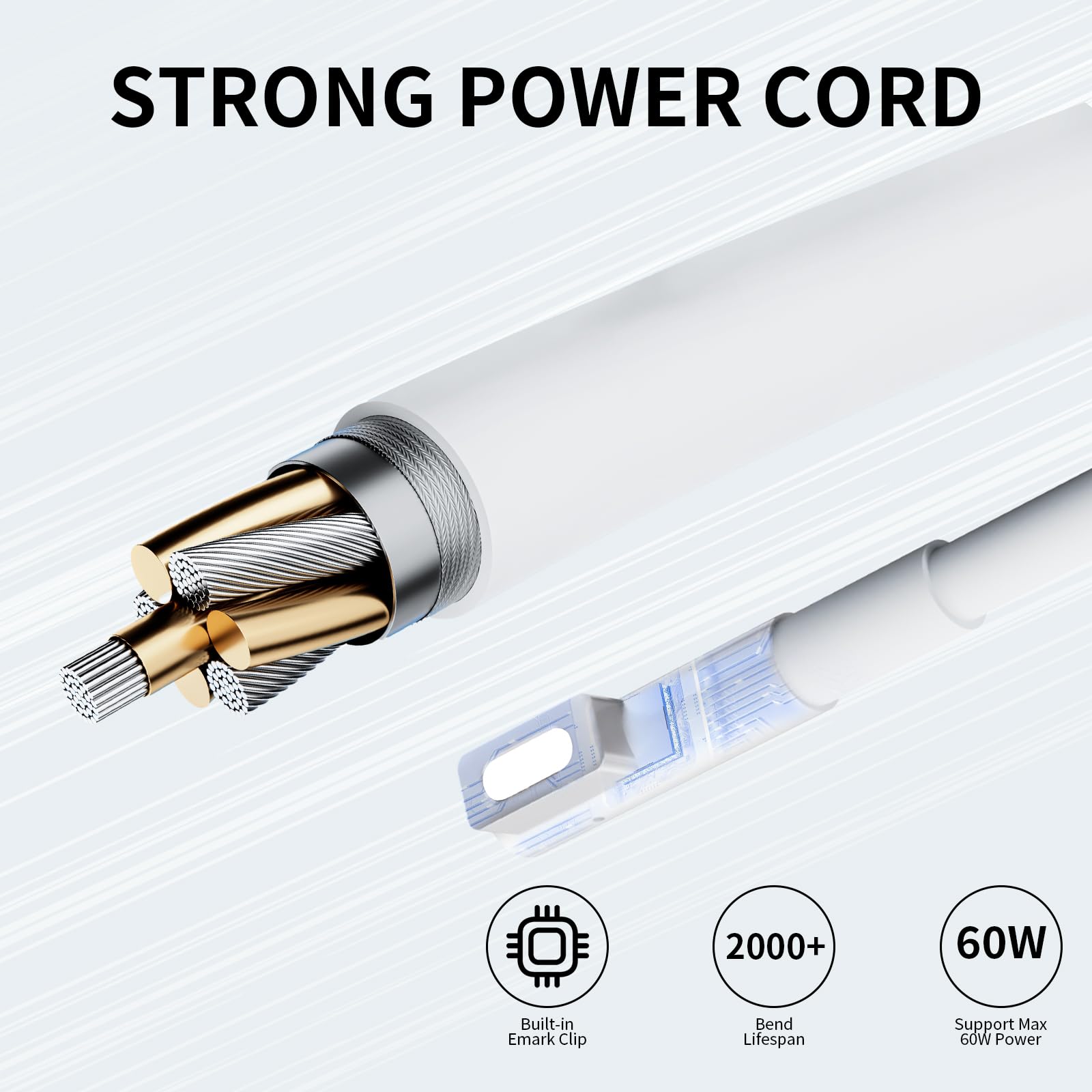 Mac Book Pro Charger, For Mac Book Pro 13 Inch Display Ac 60W L Tip Connector,Compatible With Mac Book(2009 2010 2011) Old Mac B