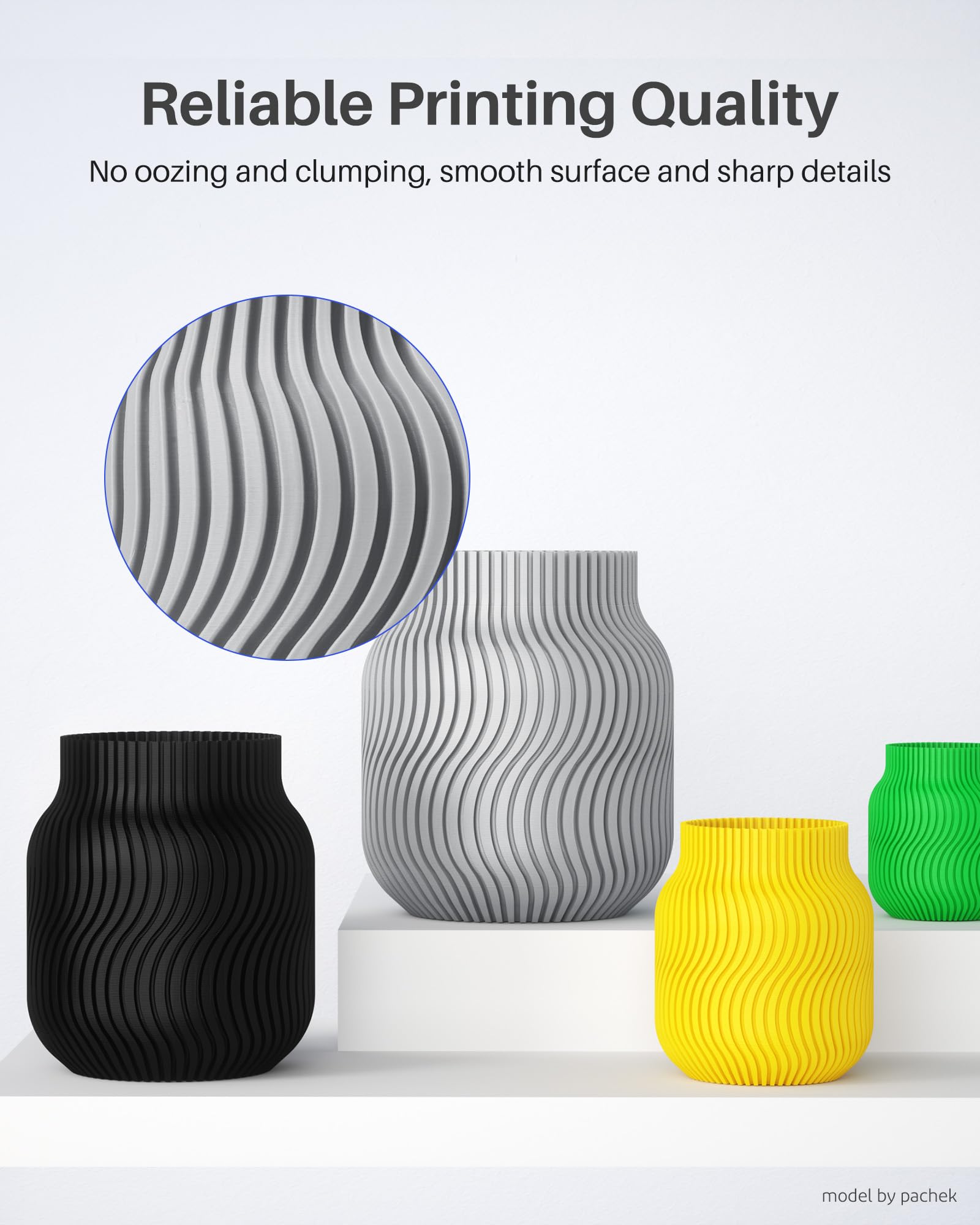 Elegoo Petg Pro Filament 1.75Mm Red 1Kg, Strong Toughness 3D Printer Filament Dimensional Accuracy +/  0.02 Mm, 1Kg Cardboard Sp