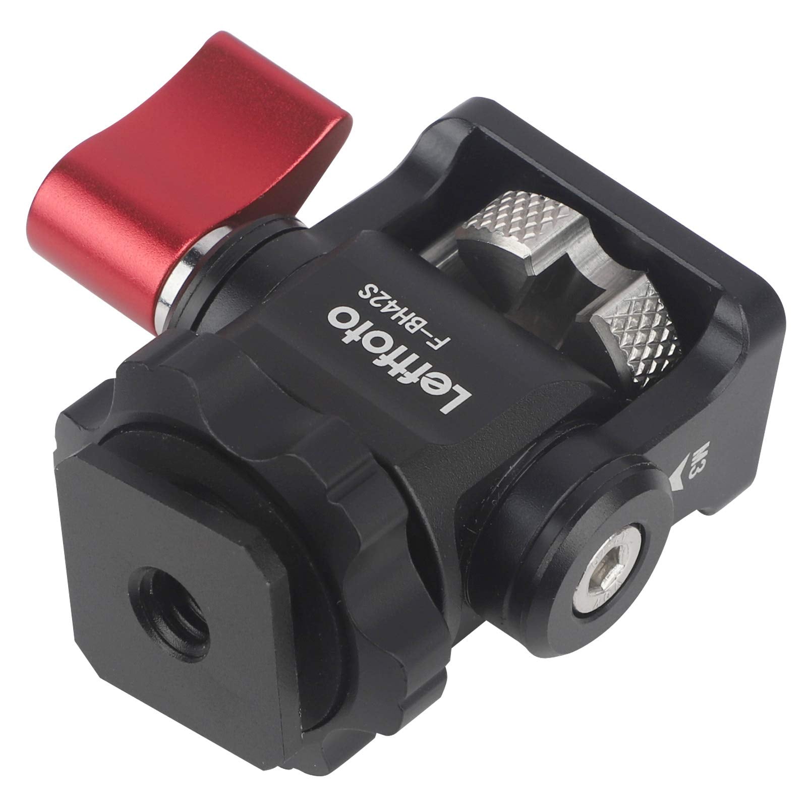 Adjustable Monitor Holder Mount Camera Monitor Holder With Hot Shoe Adapter For Camera Rabbit Cage Monitor Stabilizer Hot Shoe B