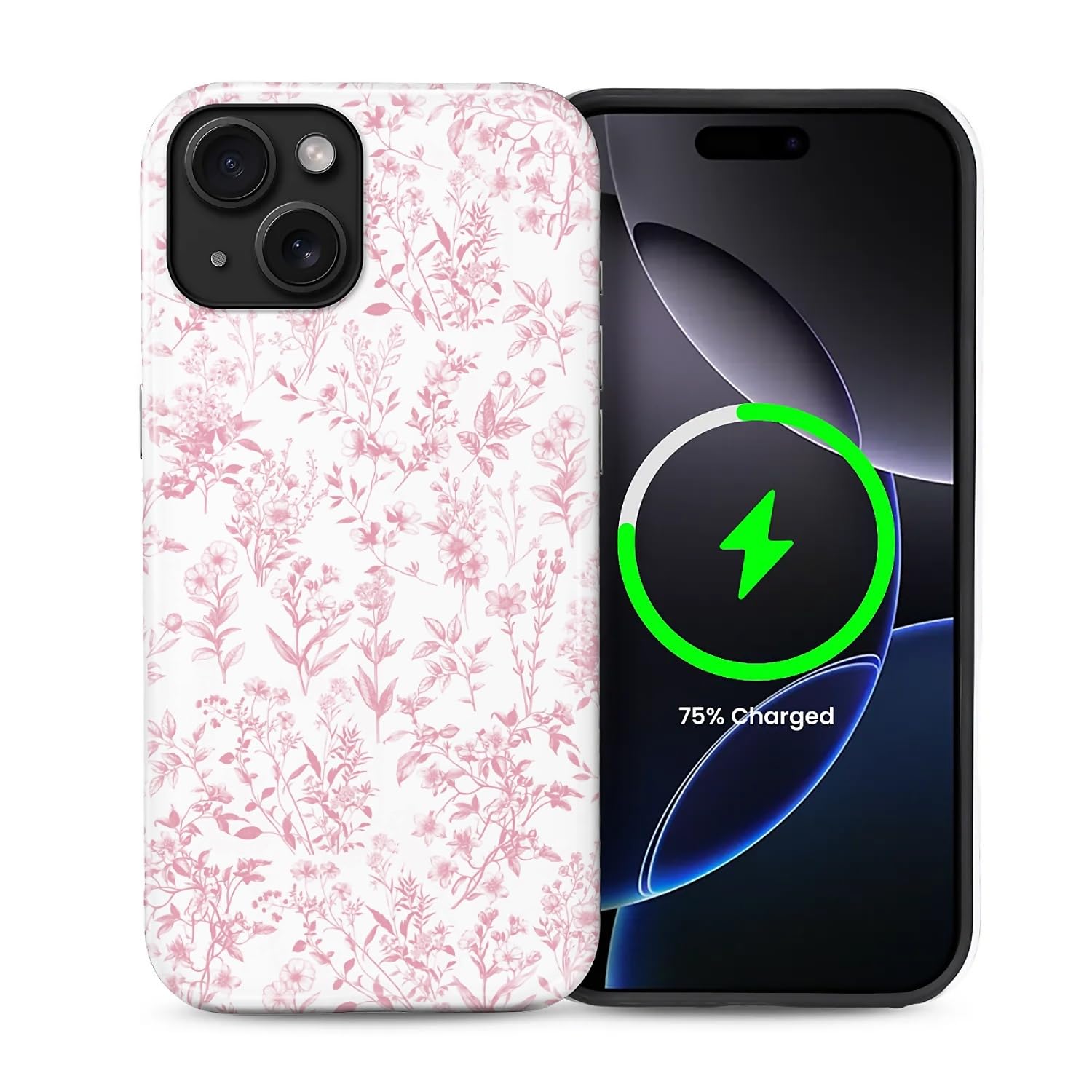 casesok for iPhone 16 Pro Case,Compatible with MagSafe,Dual-Layer Hard Shell + Silicone Cover,Full Body Protection Shockproof Ca