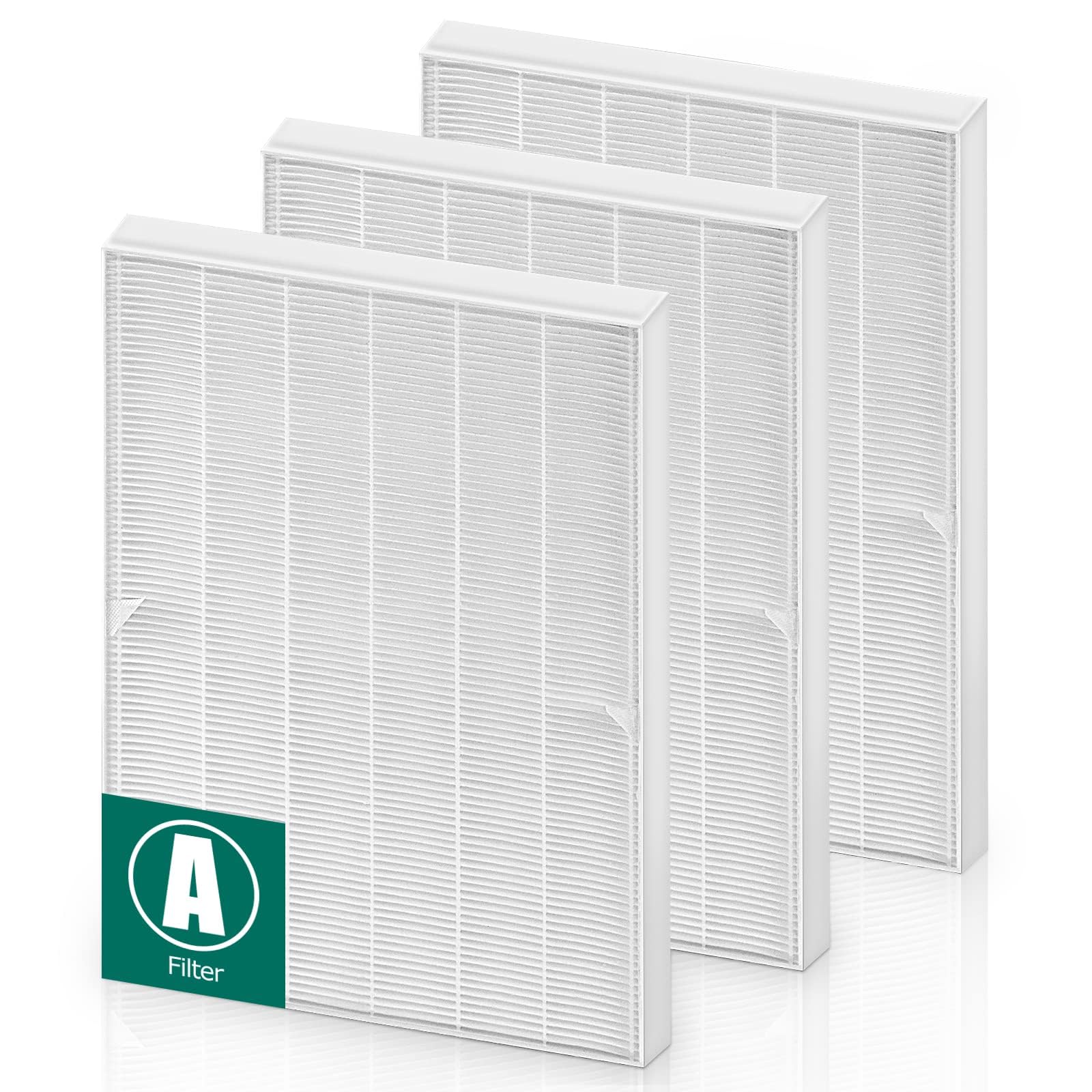 115115 Hepa Replacement Filter A Size 21   Compatible With Winix Plasmawave C535 5300 5300 2 6300 6300 2 P300 Air Purifier(Pack