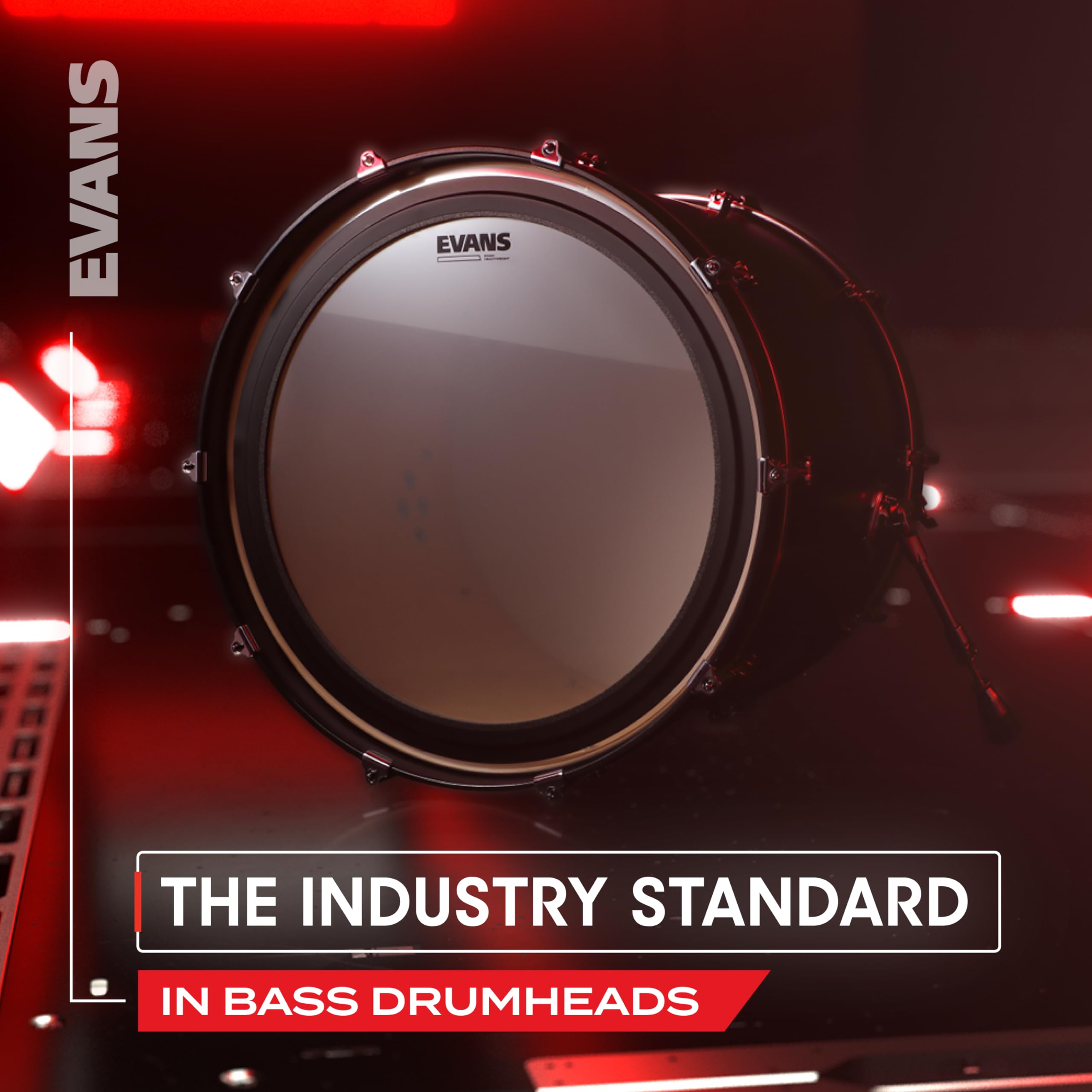Evans Bass Drum Heads   Bd22Emadcw   Emad   22 Inch Bass Drum Head