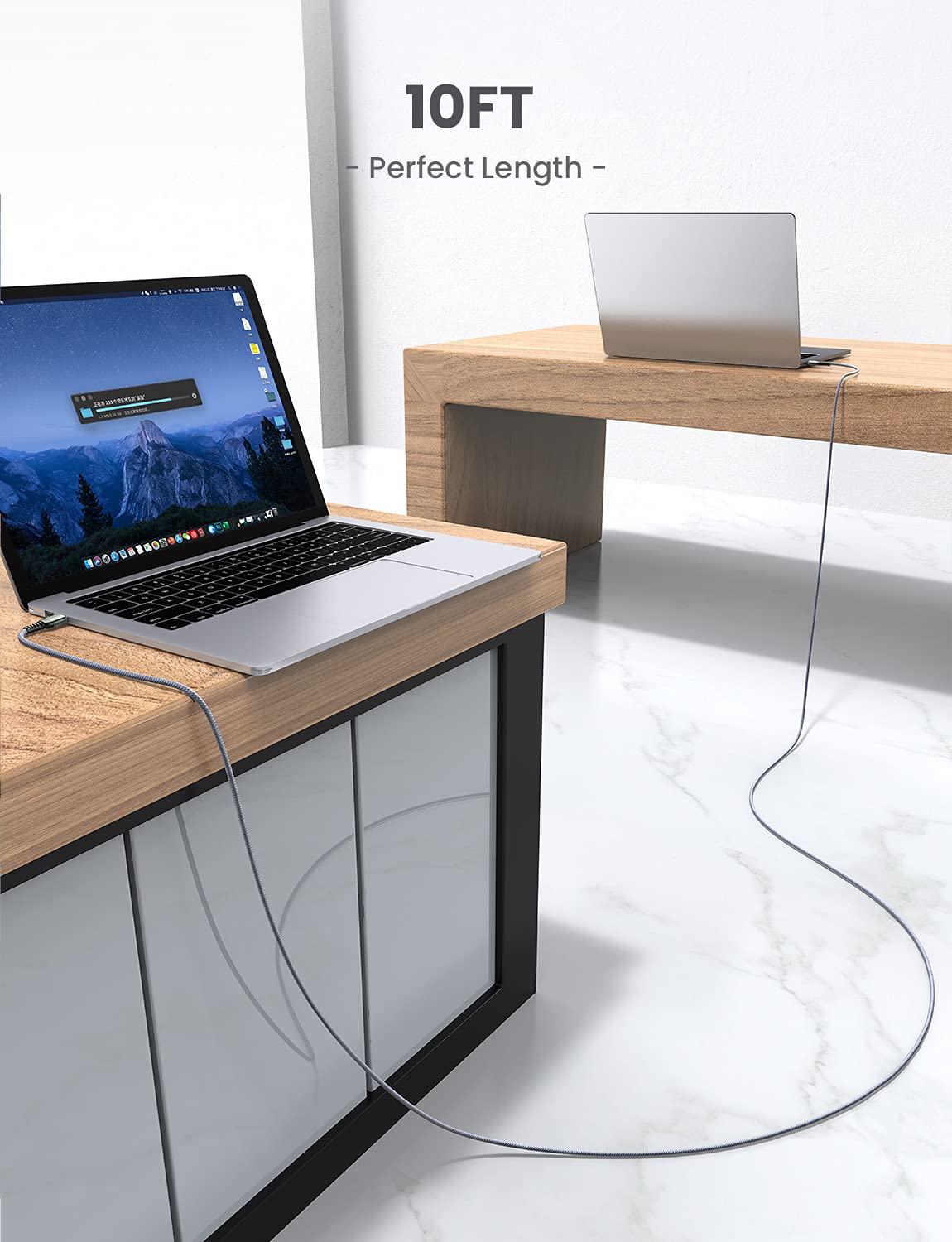 Ainope [10Ft+10Ft] Usb 3.0 Cable, Usb To Usb Cable, Usb A Male To Male Cable [Never Rupture] Double End Usb Cord Compatible With