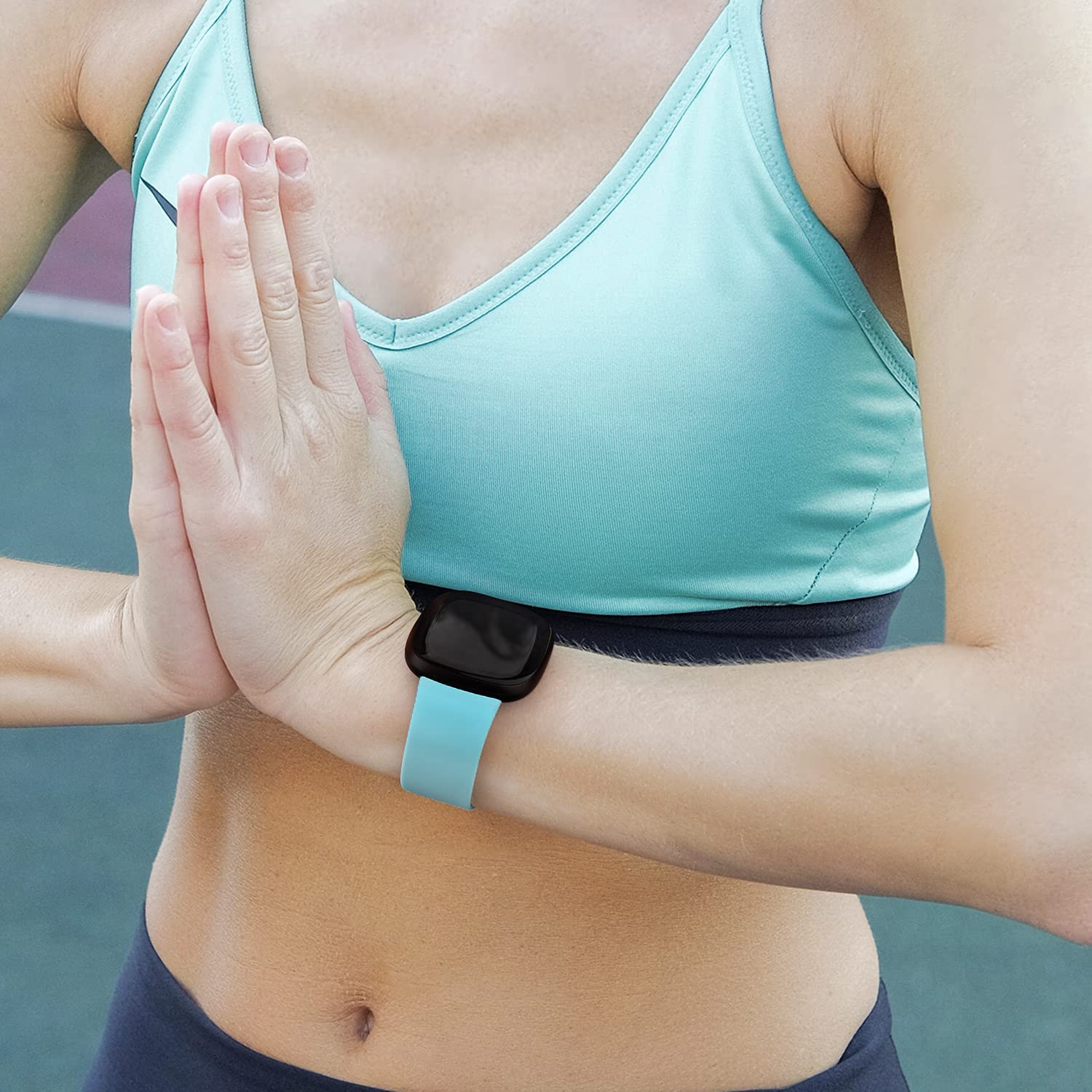 22Mm Watch Band, Lamshaw New Soft Silicone Sport Replacement Straps Compatible With Kaclut Smart Watch/Eigiis K57 Pro 1.96 Milit