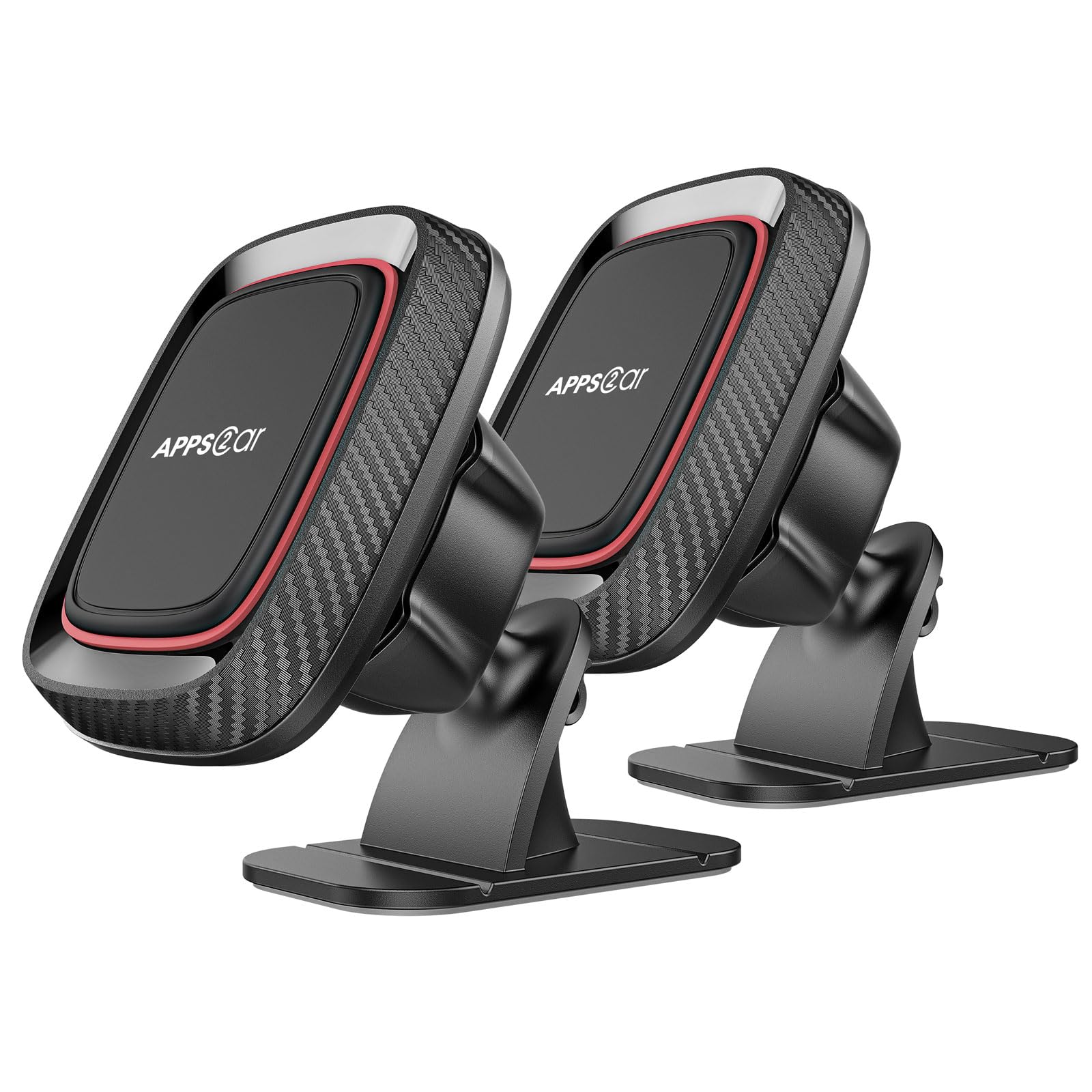[2 Pack] Magnetic Phone Holder for Car, APPS2Car [Super Strong Magnet] Phone Mount for Car, Dashboard Magnetic Car Phone Holder 