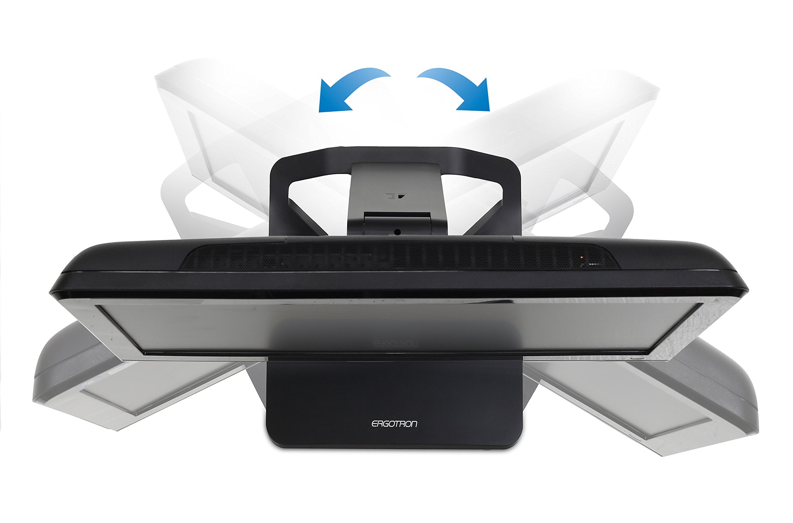 Ergotron   Neo Flex Touchscreen Elevated Monitor Stand For Desk   For Touchscreen All In One Desktop Computers Up To 27 Inches,