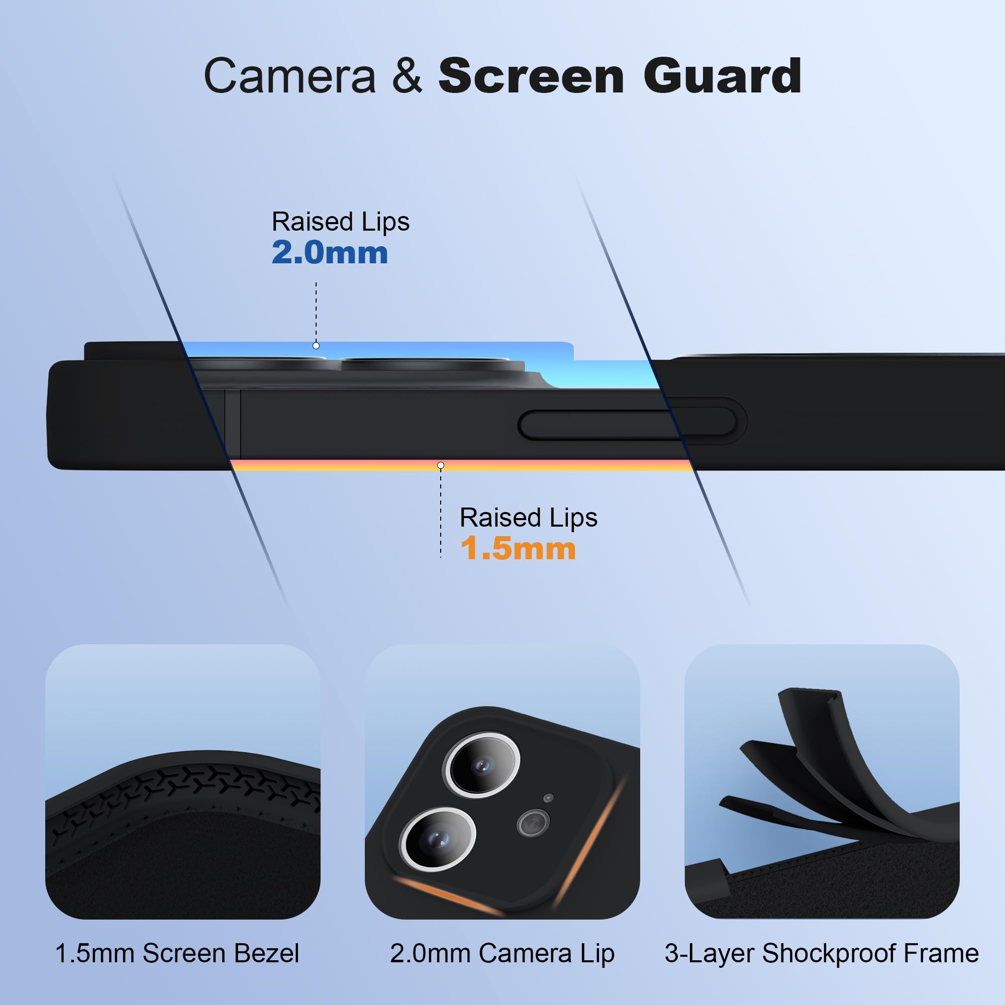 Skylmw Designed For Iphone 12 Case With Magnetic Invisible Stand Compatible With Mag Safe Military Drop Tested Shockproof Silico