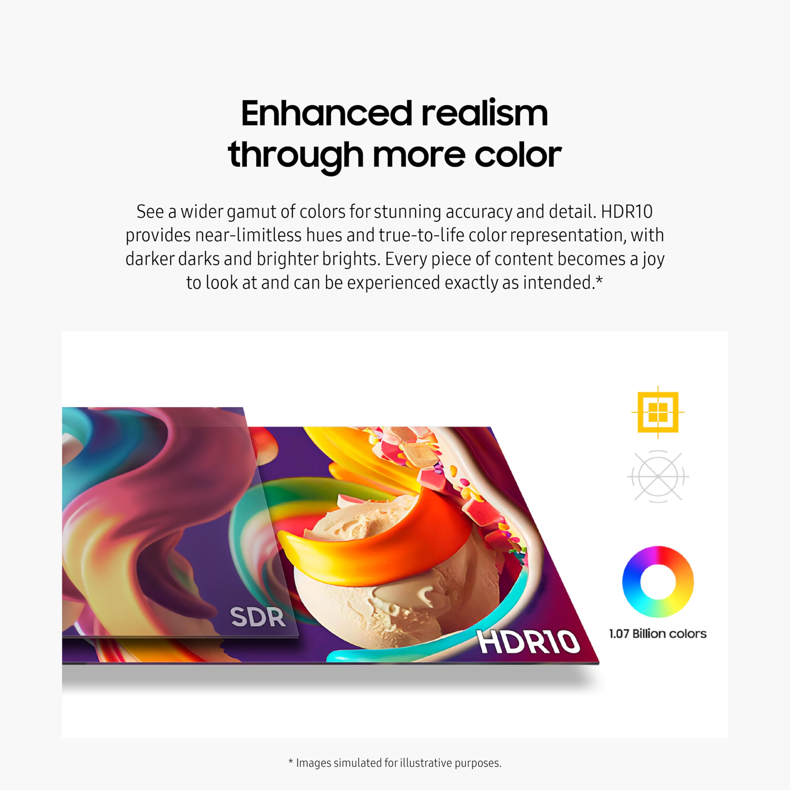 Samsung 24 Viewfinity S6 (S60D) Series Qhd High Resolution Computer Monitor, 100Hz, Hdr10, Multiple Ports W/ Hdmi, Displayport,