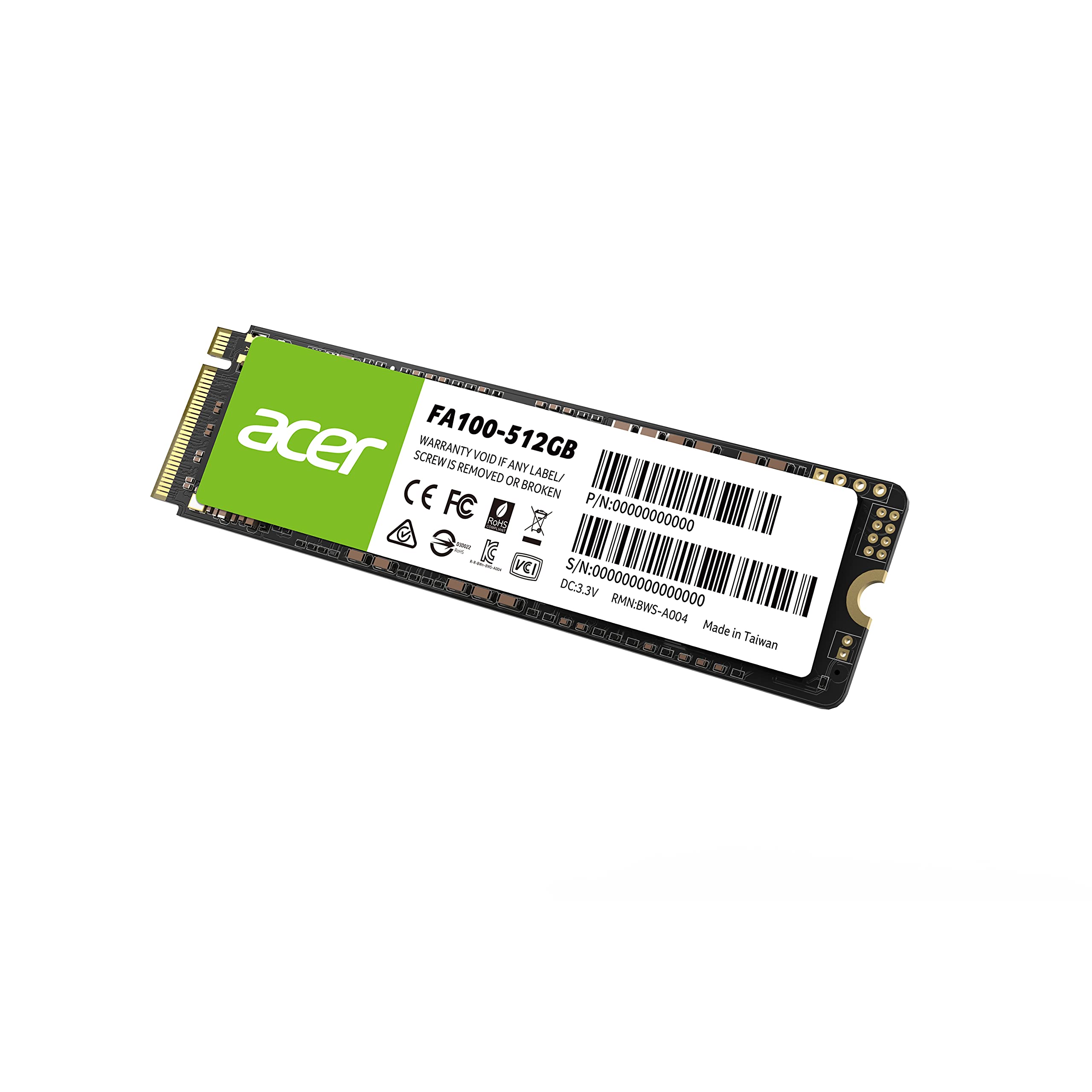 Acer Biwin Ssd Fa100 M.2 512Gb