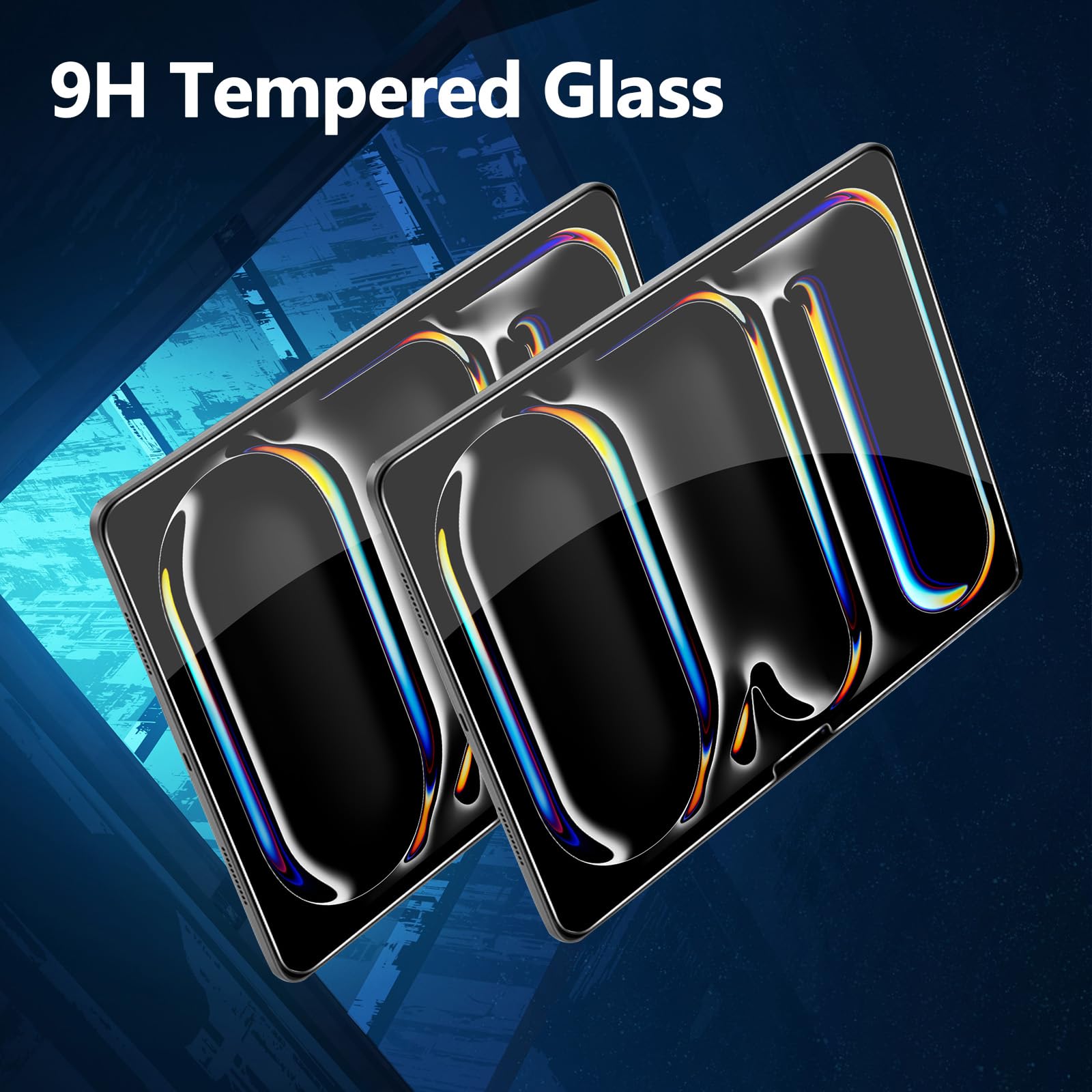 Avakot 2 Pack Screen Protector For Ipad Pro 11 Inch 2024 5Th Generation With 2 Pack Camera Lens Protector, Hd Clear Tempered Gla