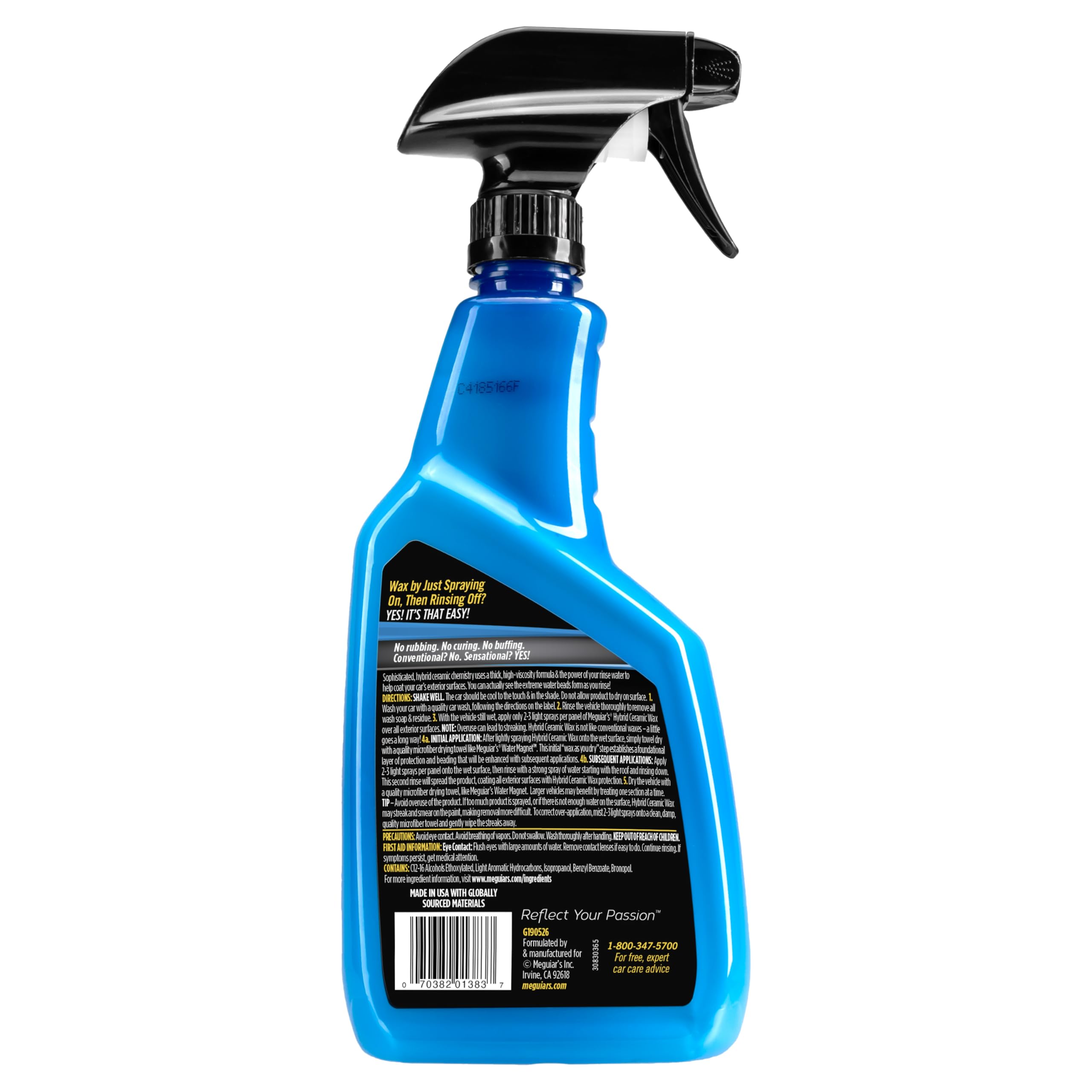 Meguiar'S G190526 Hybrid Ceramic Wax - 26 Oz Spray Bottle,WBAUVB06WVQ6MVR