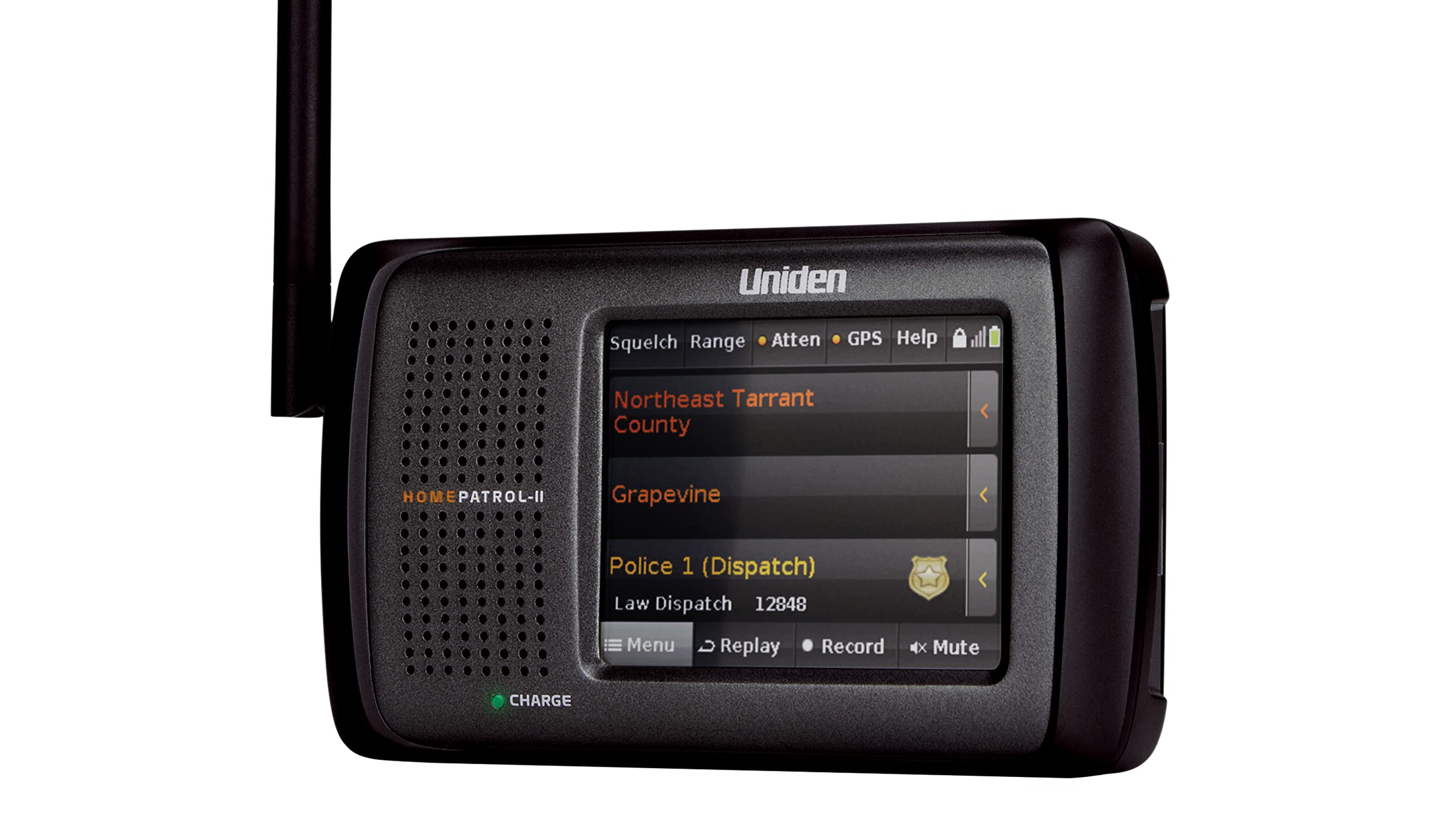Uniden Homepatrol 2 Color Touchscreen Scanner With Trunktracker V/S/A/M/E, Apco P25, Emergency Alerts   Covers Usa And Canada