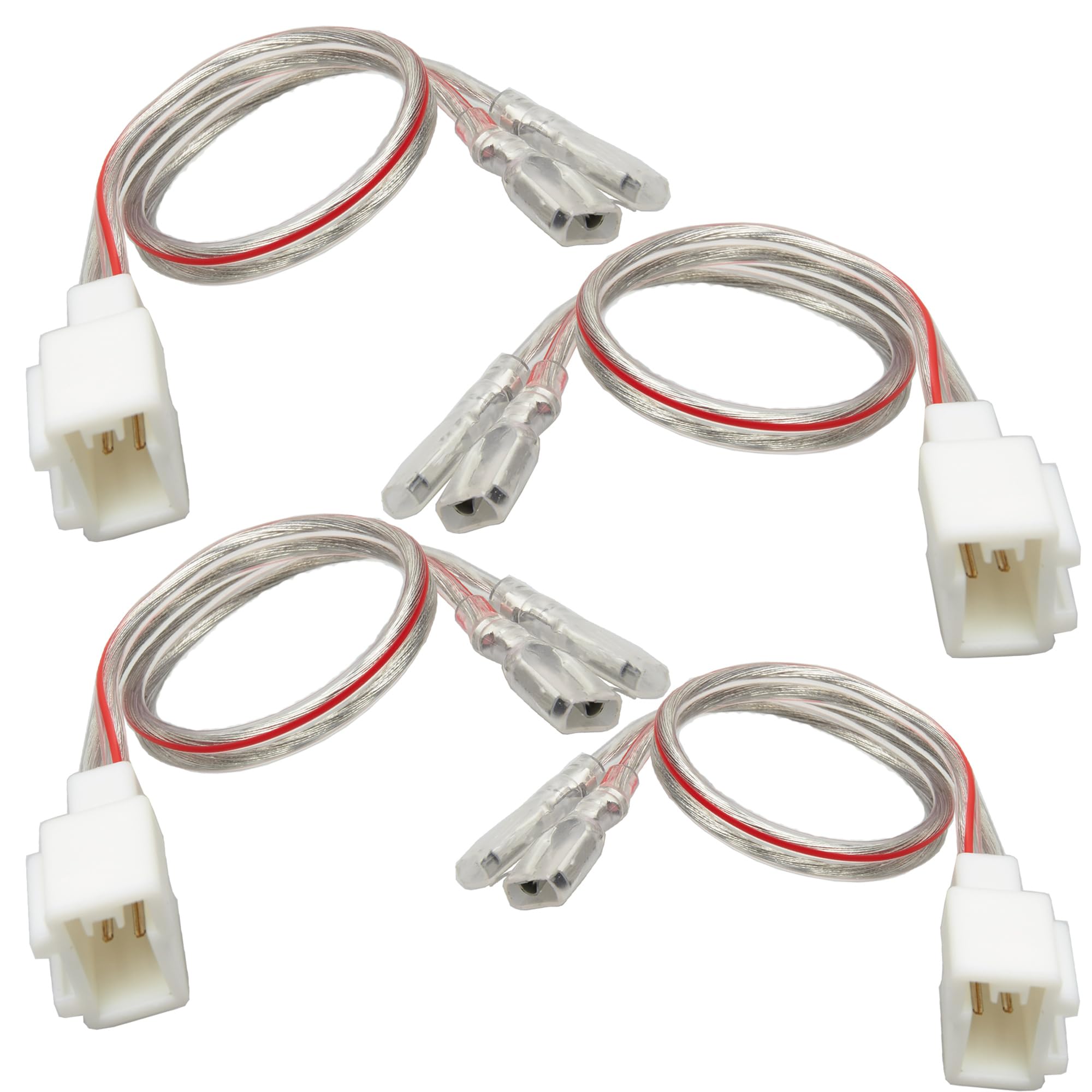 Nuith Dash Tweeter Speaker Wiring Harness Connector Adapter Compatible With Hyundai 2005 2020, Kia 2011 2021 Aftermarket Dashboa